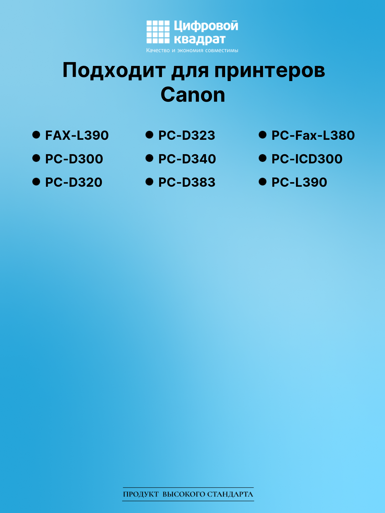 Картридж для Canon FAX-L390 (7833A002), PC-D300 2