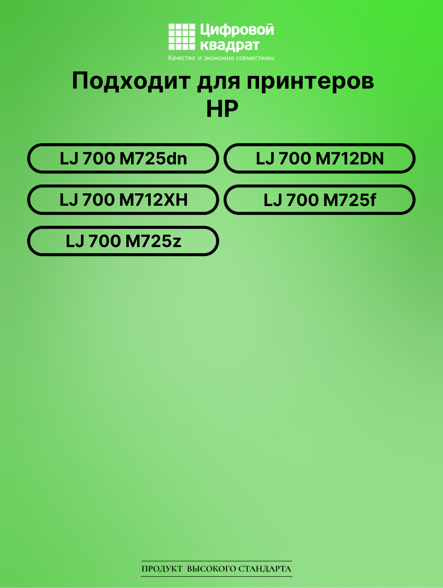 Картридж для HP M725DN совместимый 2