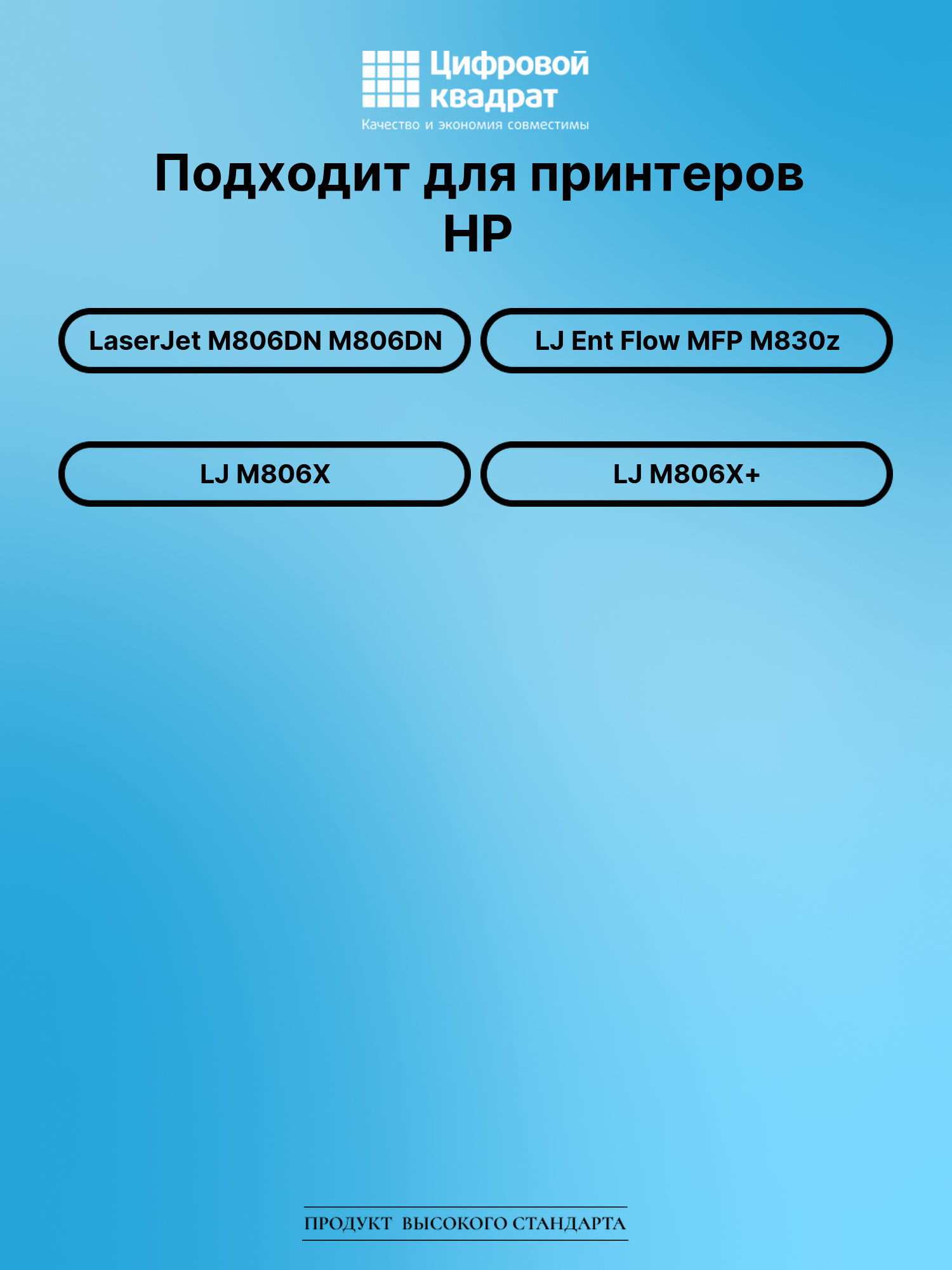 Картридж для HP M806DN совместимый 2