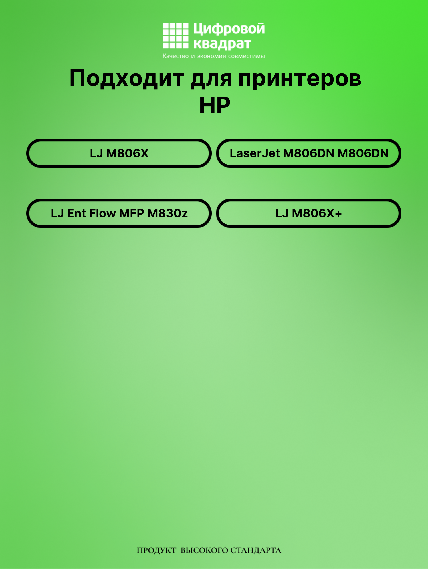 Картридж для HP M806X совместимый 2