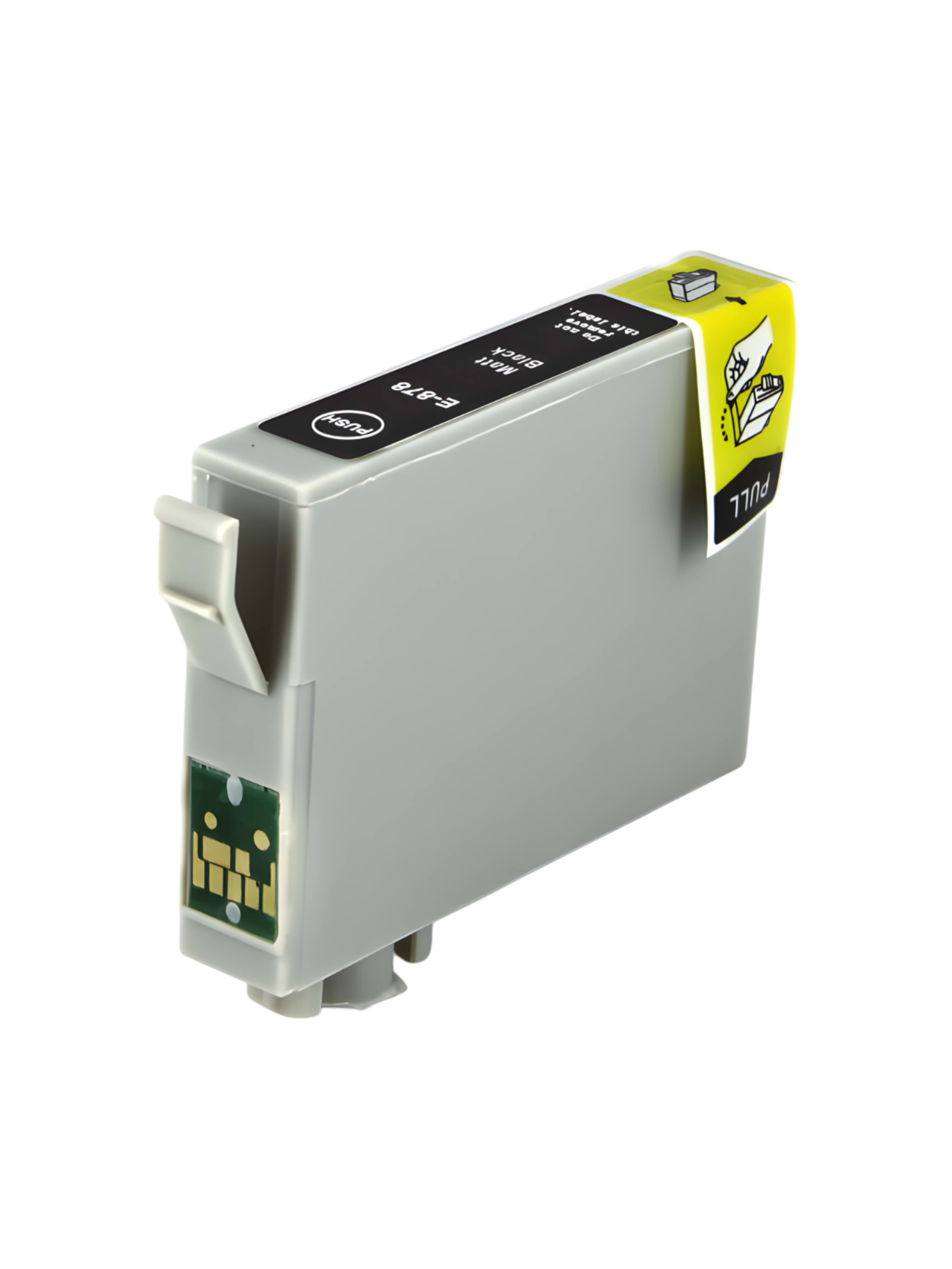 Картридж T0878 Epson черный матовый совместимый 1