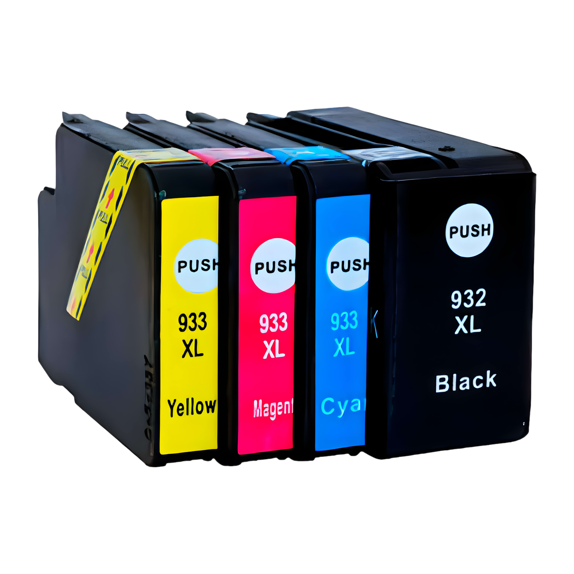 Набор картриджей №933XL HP CN053AE-CN056AE увеличенный ресурс совместимый 1