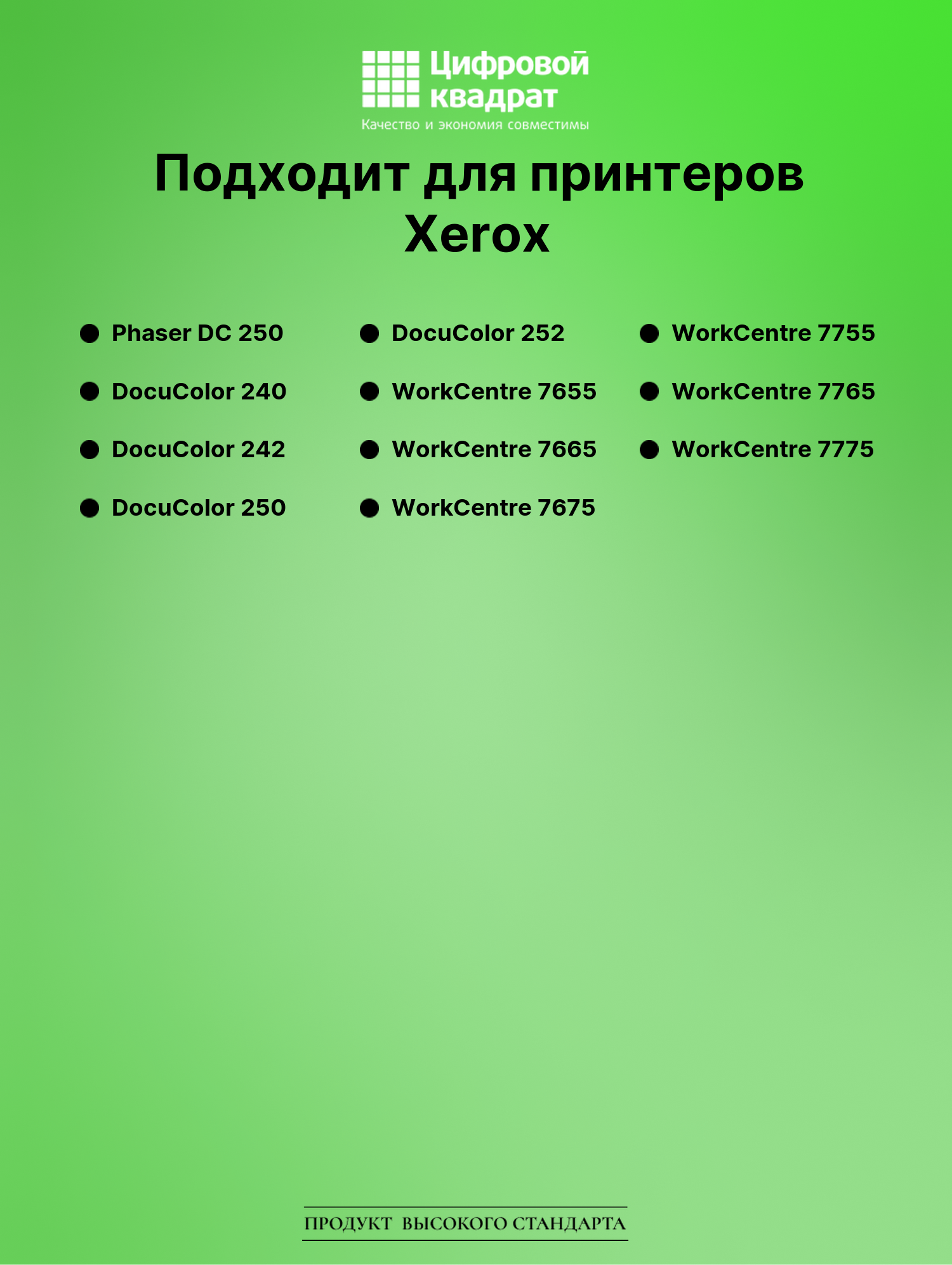 Картридж для Xerox Phaser DC 250 2