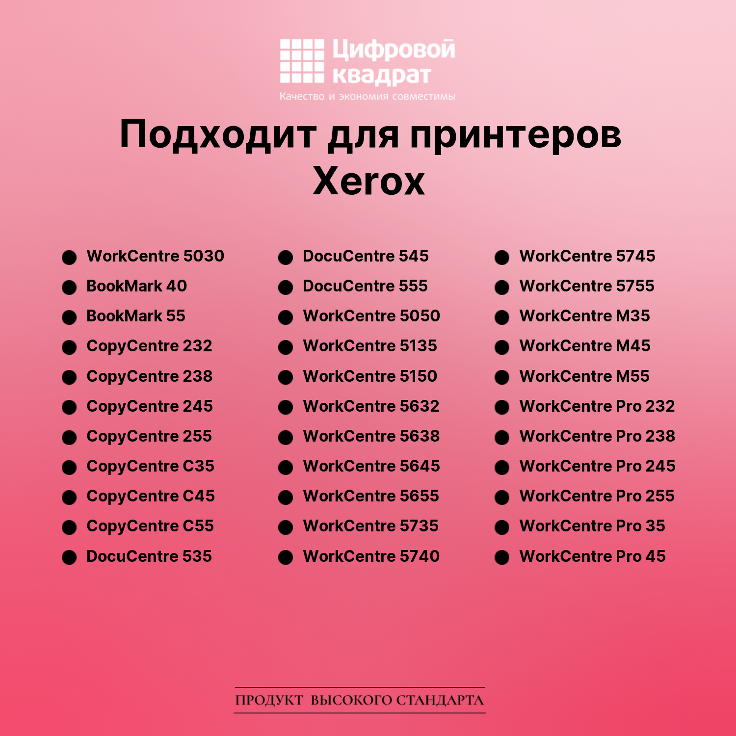 Картридж для Xerox WorkCentre 5030 совместимый 2
