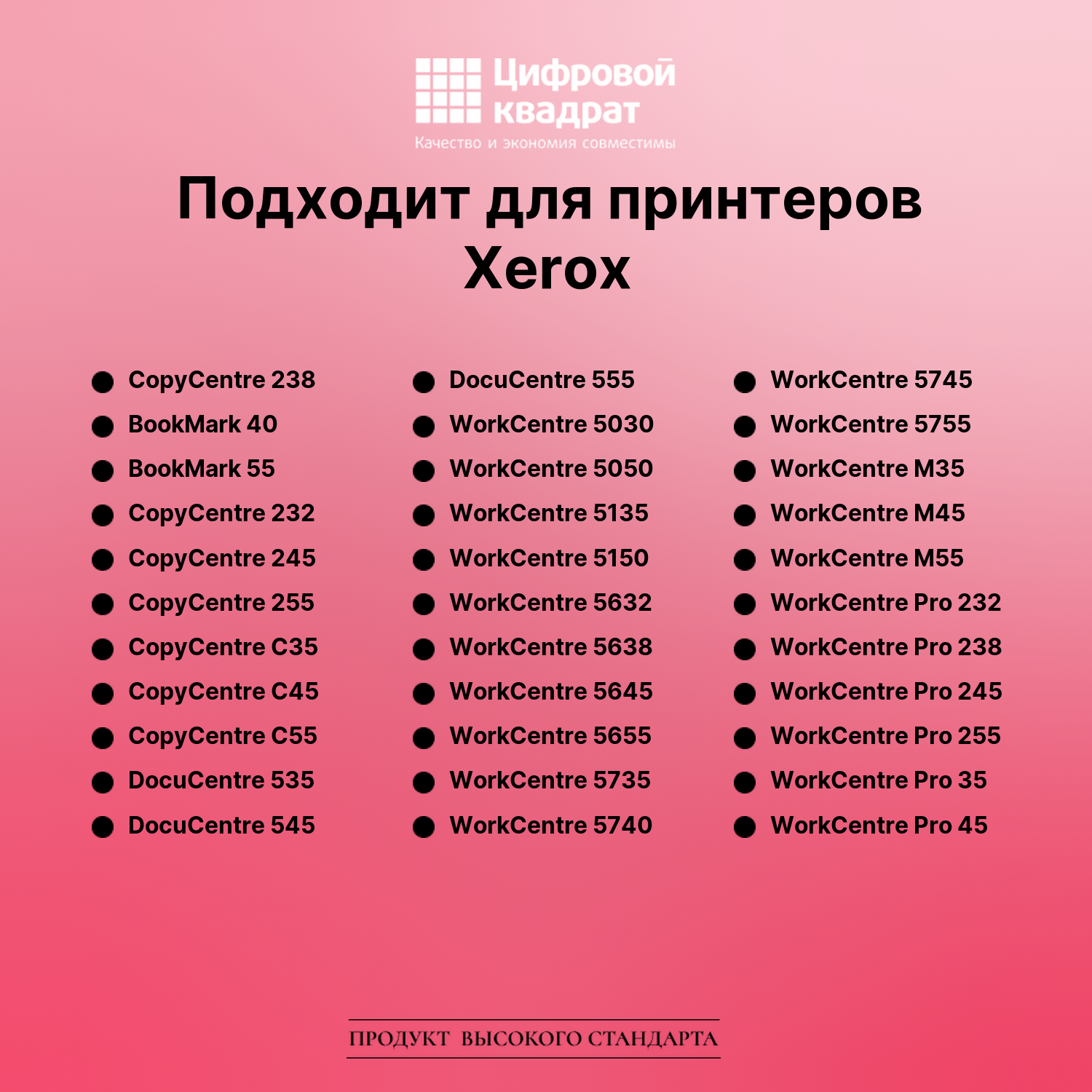 Картридж для Xerox CopyCentre 238 совместимый 2