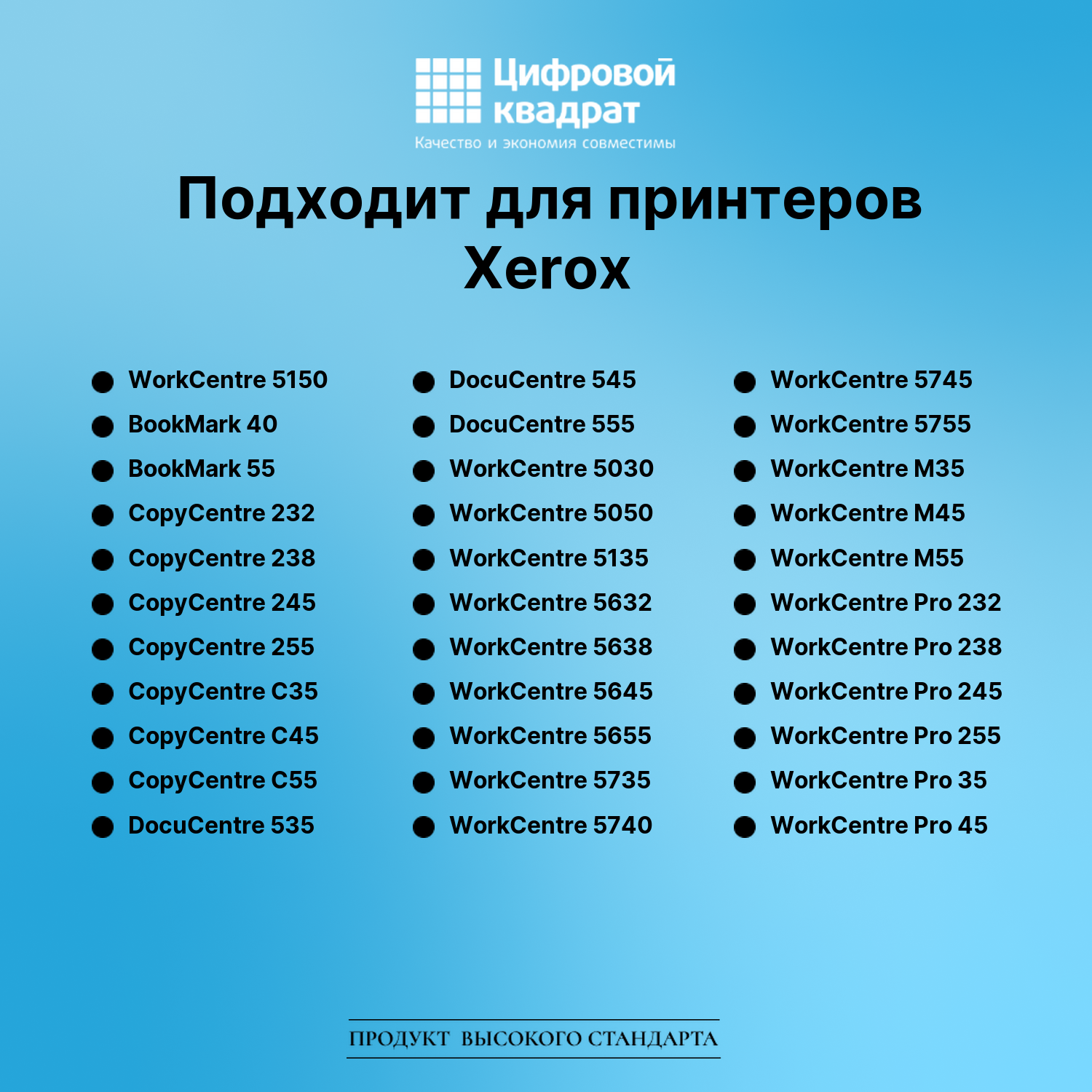 Картридж для Xerox WorkCentre 5150 совместимый 2