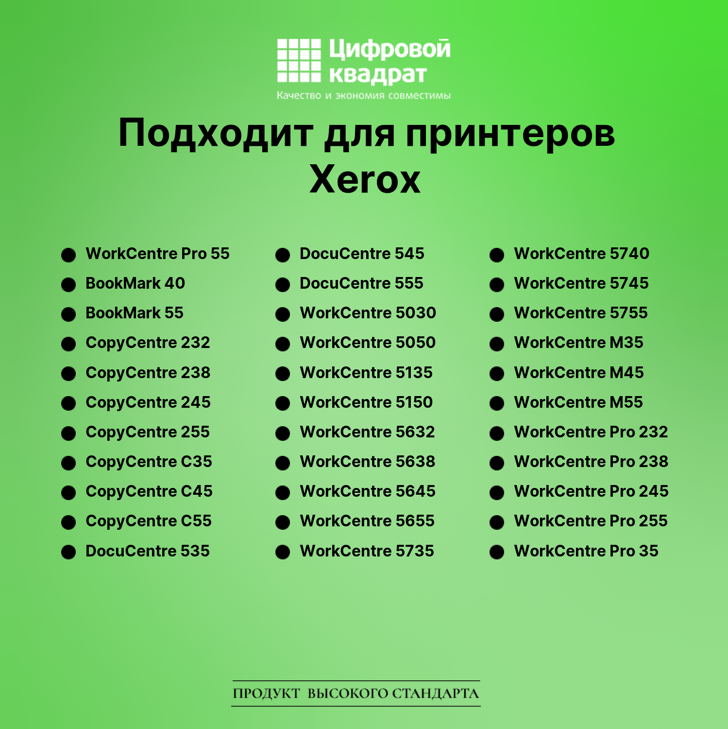 Картридж для Xerox WorkCentre Pro 55 совместимый 2