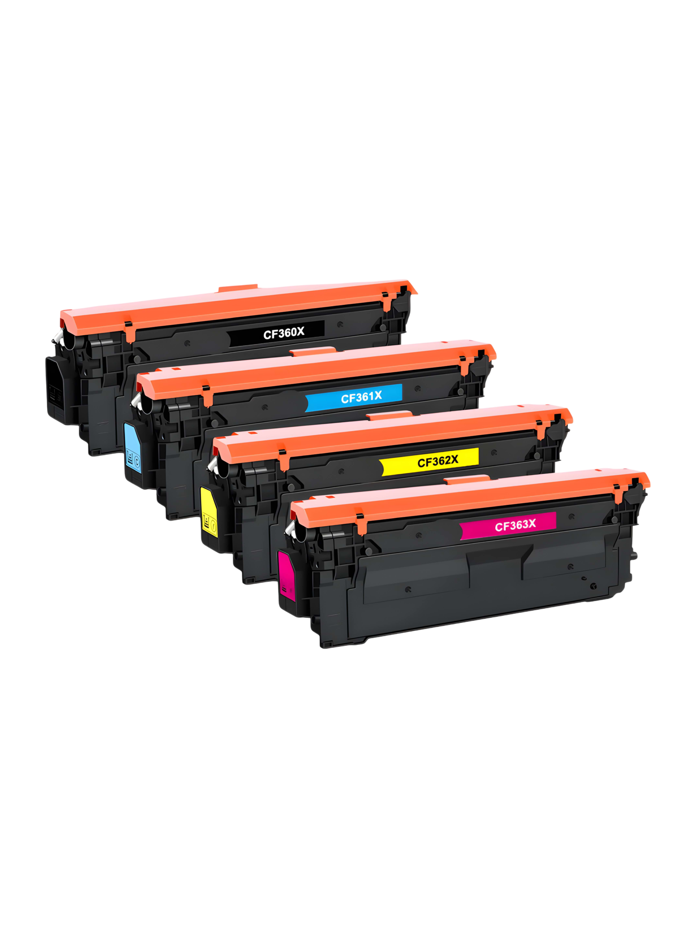 Картридж CF402X HP 201X желтый увеличенный ресурс совместимый 1