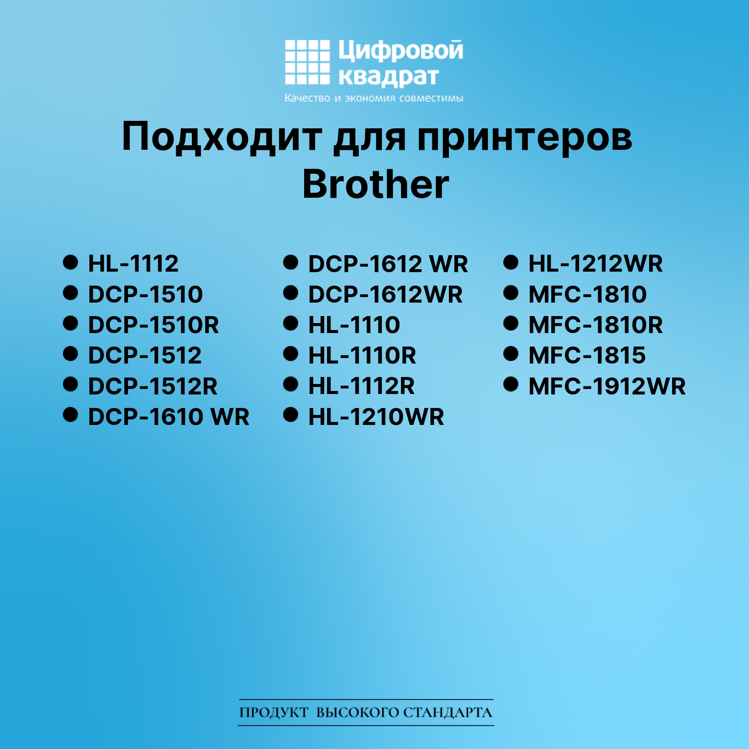 Картридж для Brother HL-1112 (TN-1075), DCP-1510 2