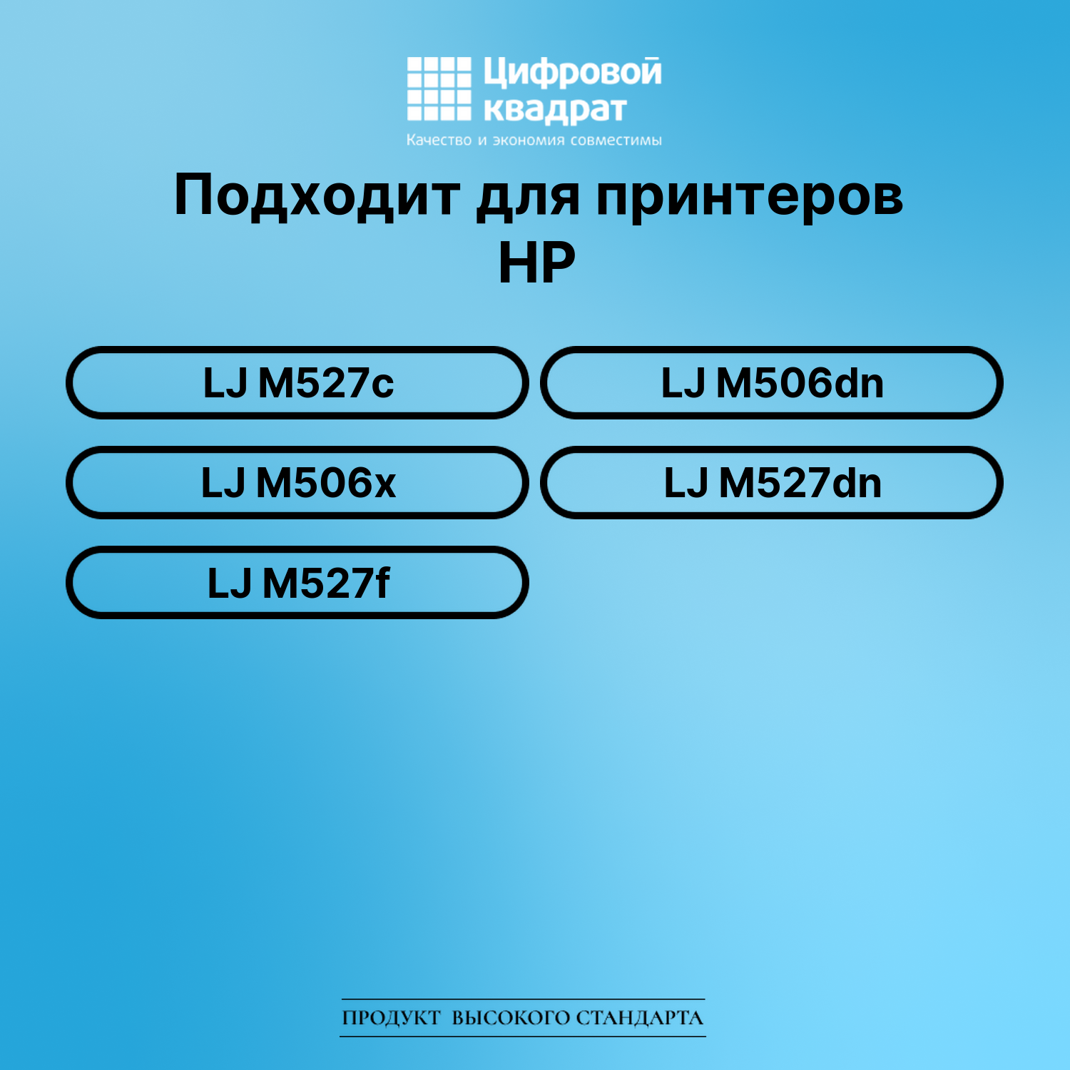 Картридж для HP M527C совместимый 2