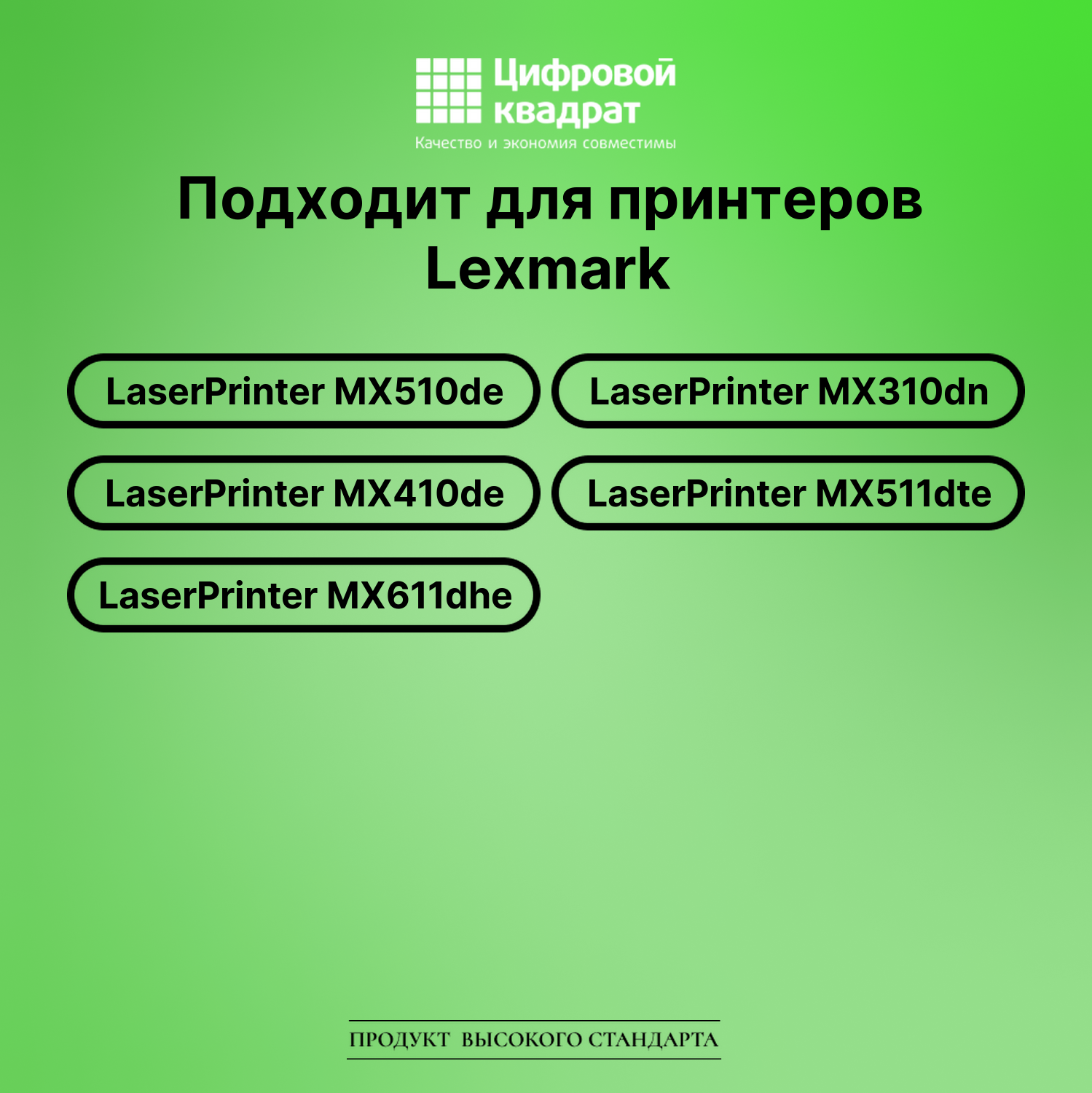 Картридж для Lexmark LaserPrinter MX510de (60F5H0E), 2