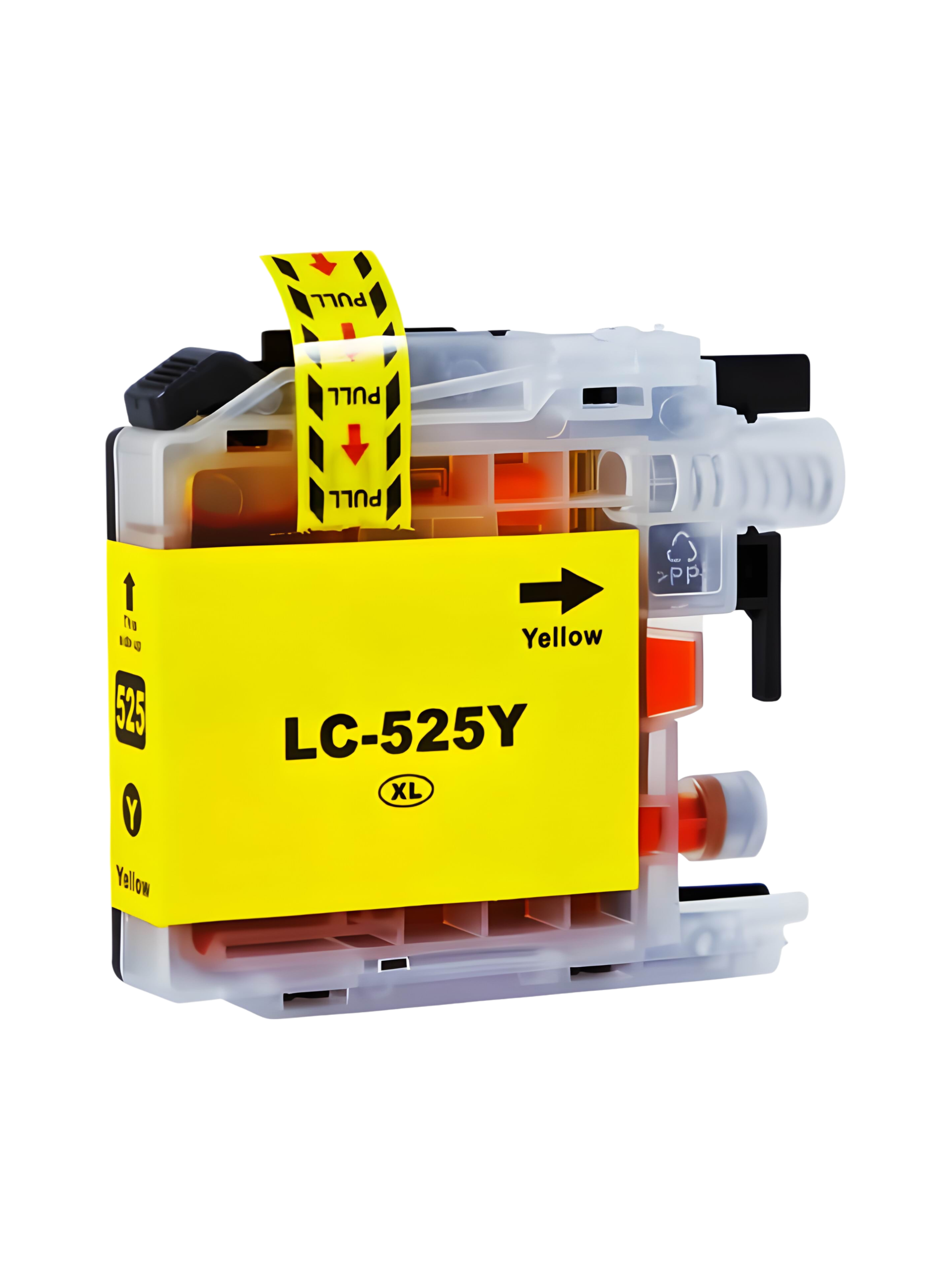 Картридж LC525XLY для Brother DCP-J100, DCP-J105 желтый 1