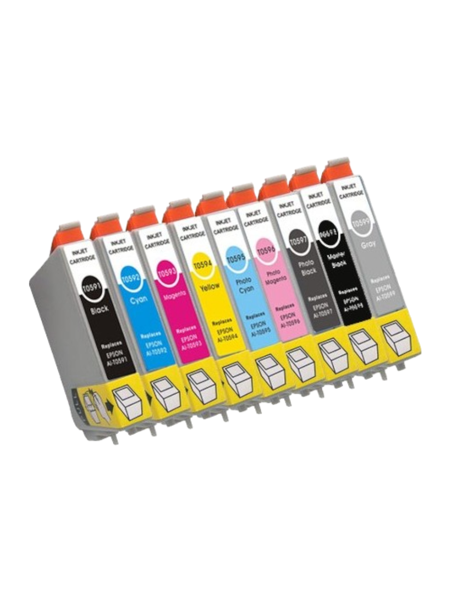 Картриджи T0591-T0598 для Epson набор cmyk lclm 1