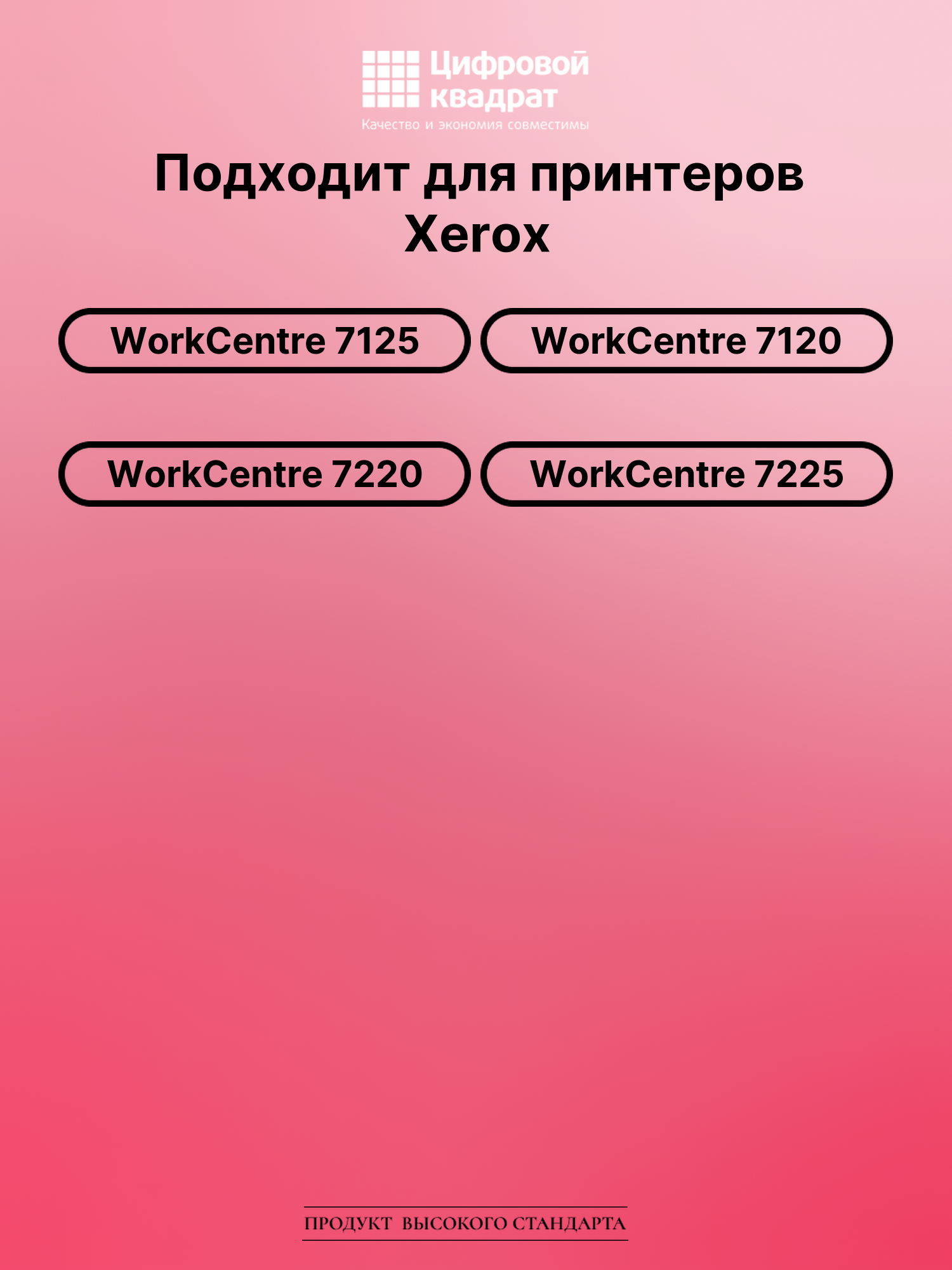 Картридж для Xerox WorkCentre 7125 совместимый 2