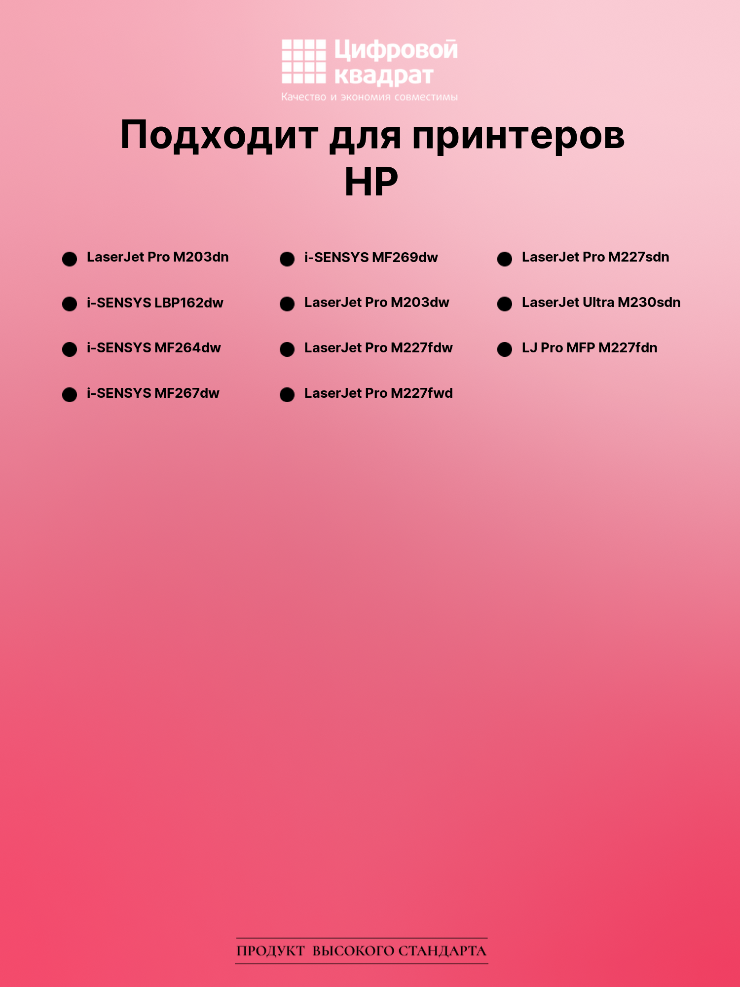 Картридж для HP LaserJet Pro M203dn (CF230X), 2