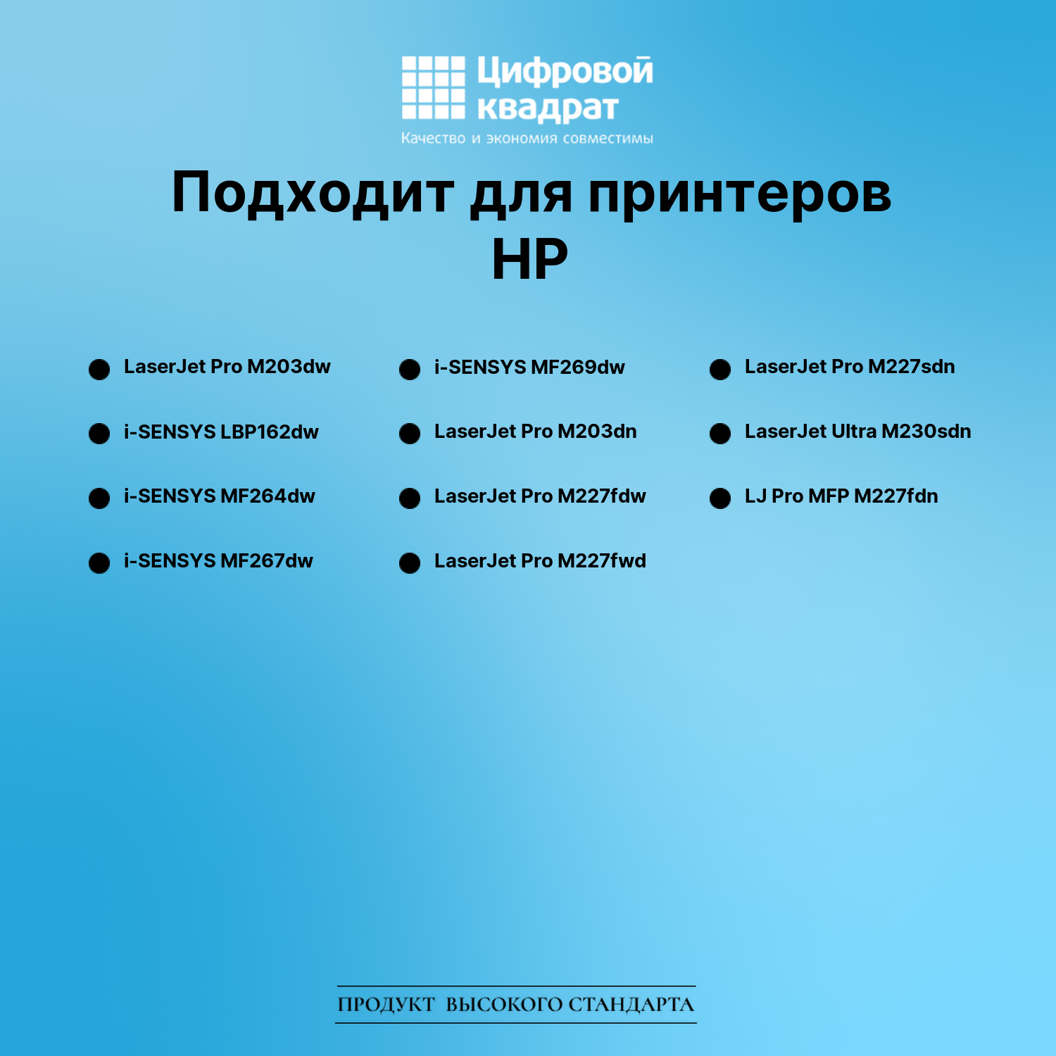 Картридж для HP LaserJet Pro M203dw (CF230X), 2