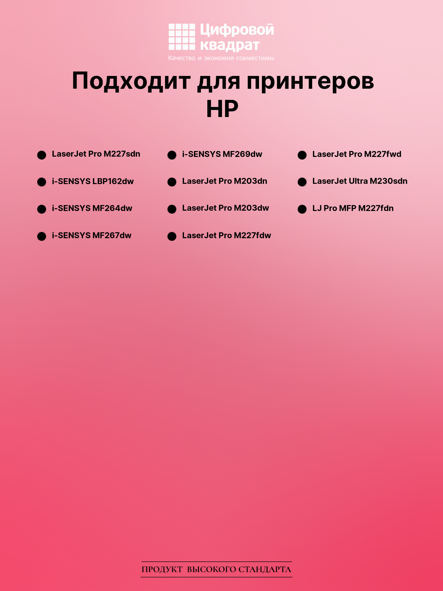 Картридж для HP LaserJet Pro M227sdn (CF230X), 2