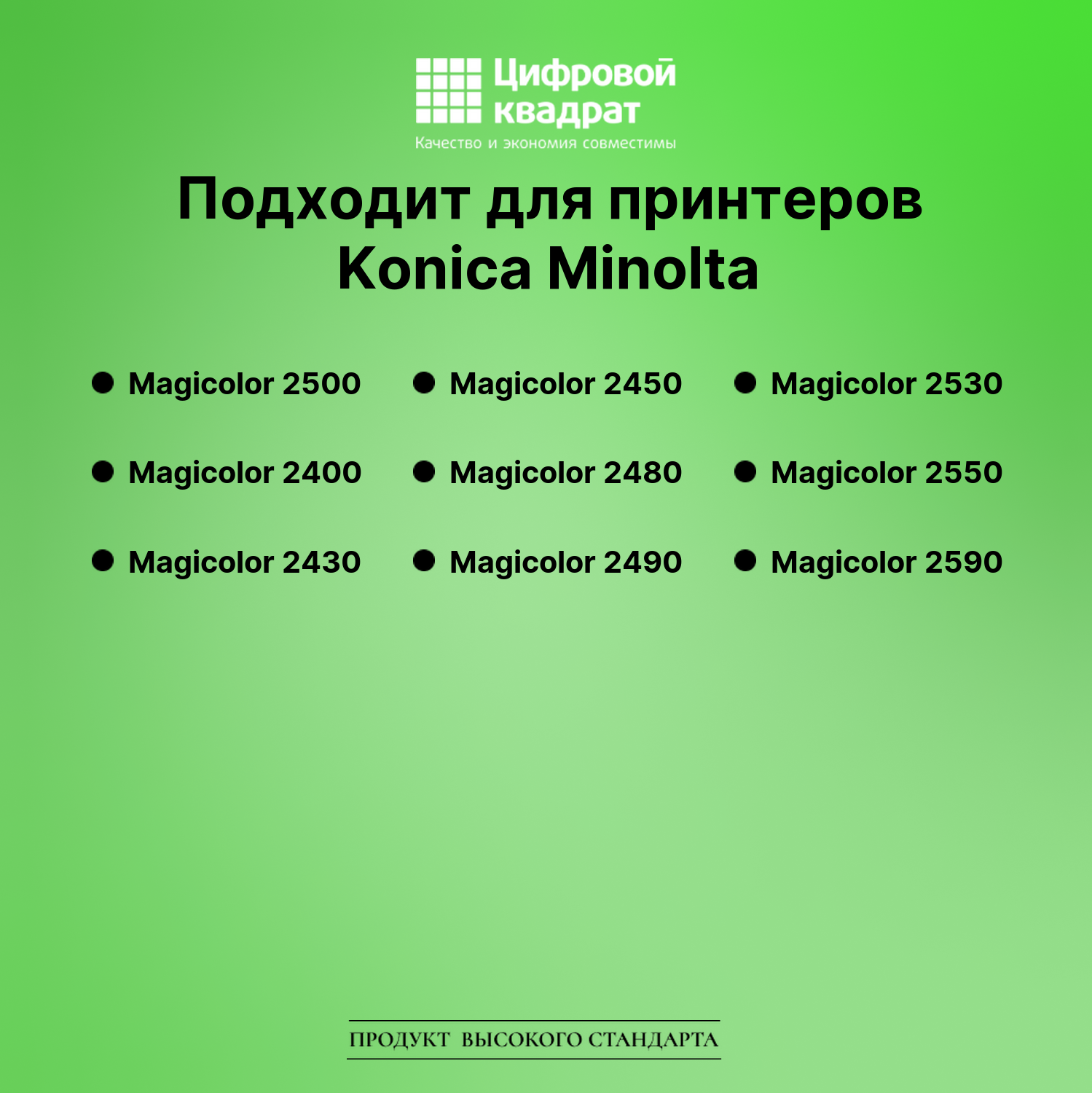 Картридж для Konica Magicolor 2500 совместимый 2