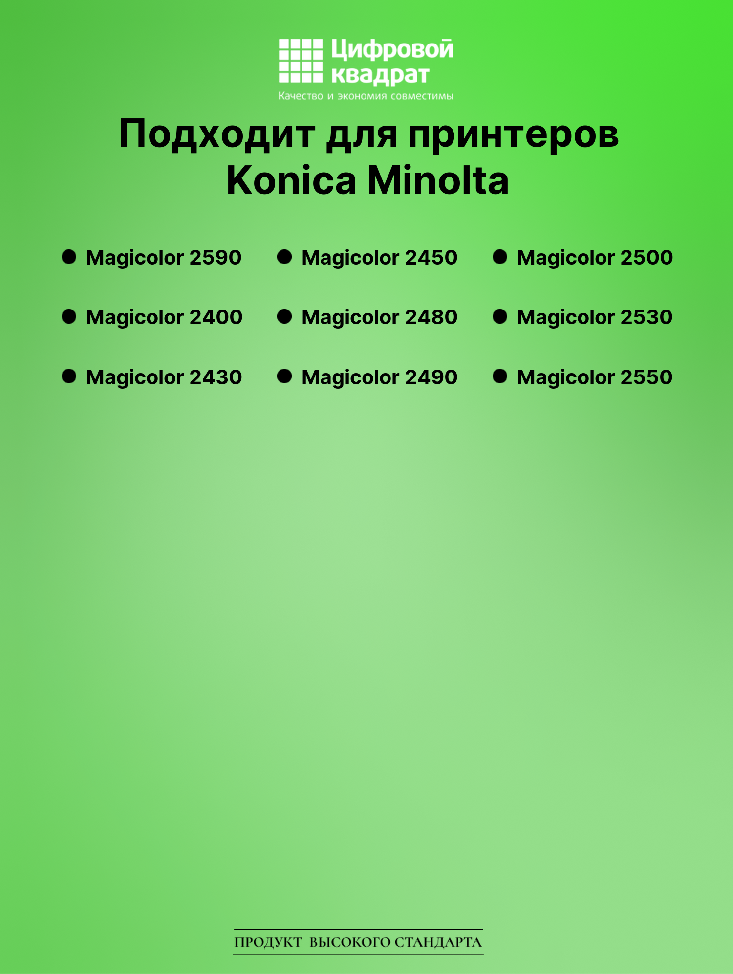 Картридж для Konica Magicolor 2590 совместимый 2