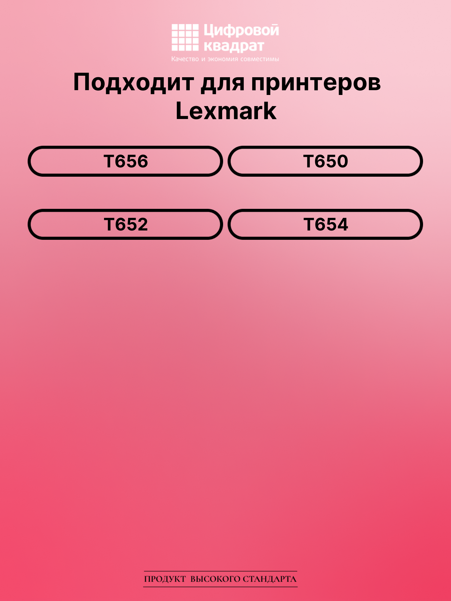 Картридж для Lexmark T656 (T650H21E), T650, T652 2