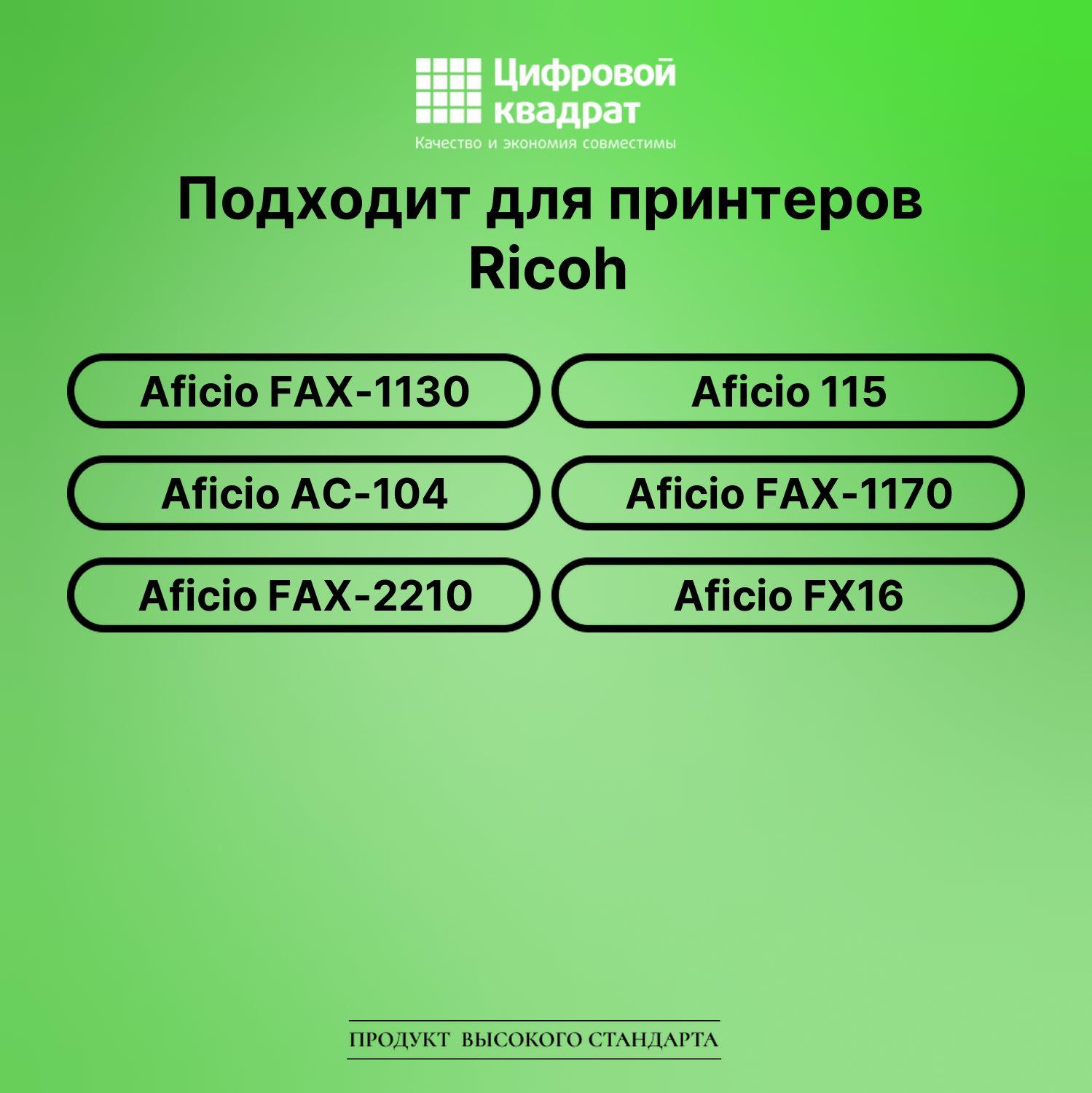 Картридж для Ricoh Aficio FAX-1130 совместимый 2