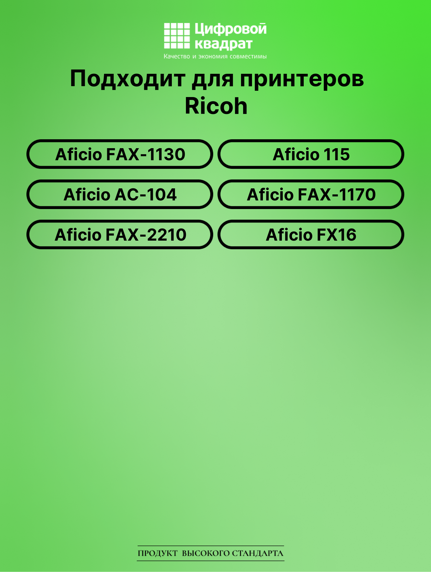Картридж для Ricoh Aficio FAX-1130 совместимый 2