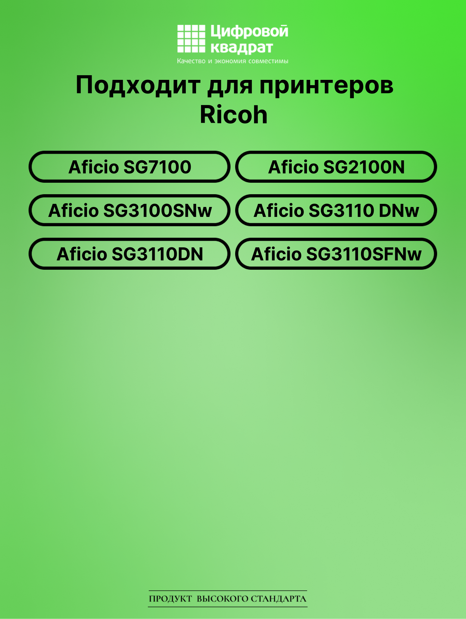 Картридж для Ricoh Aficio SG7100 (GC-41 BK), SG2100N 2