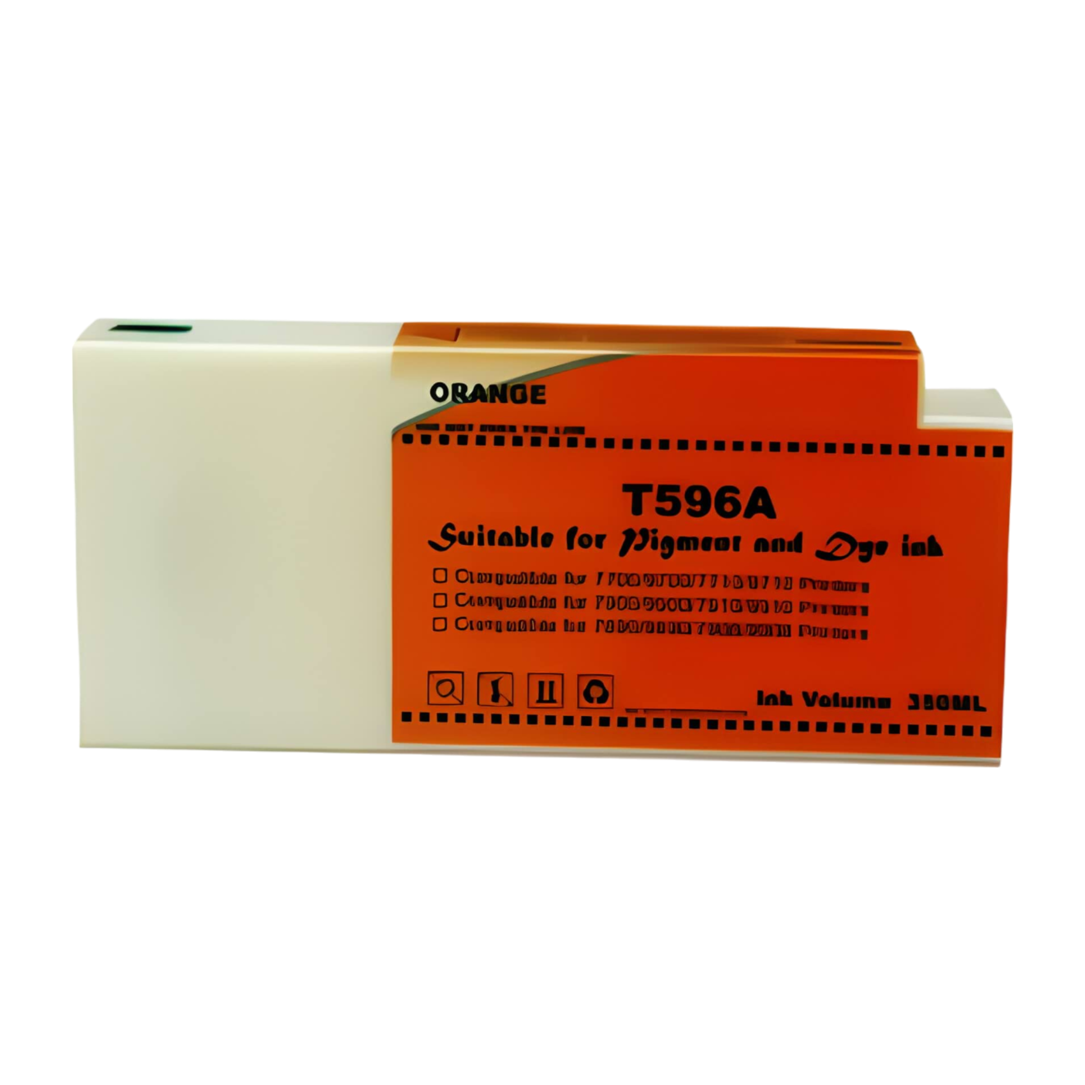 Картридж T596A Epson оранжевый совместимый 1