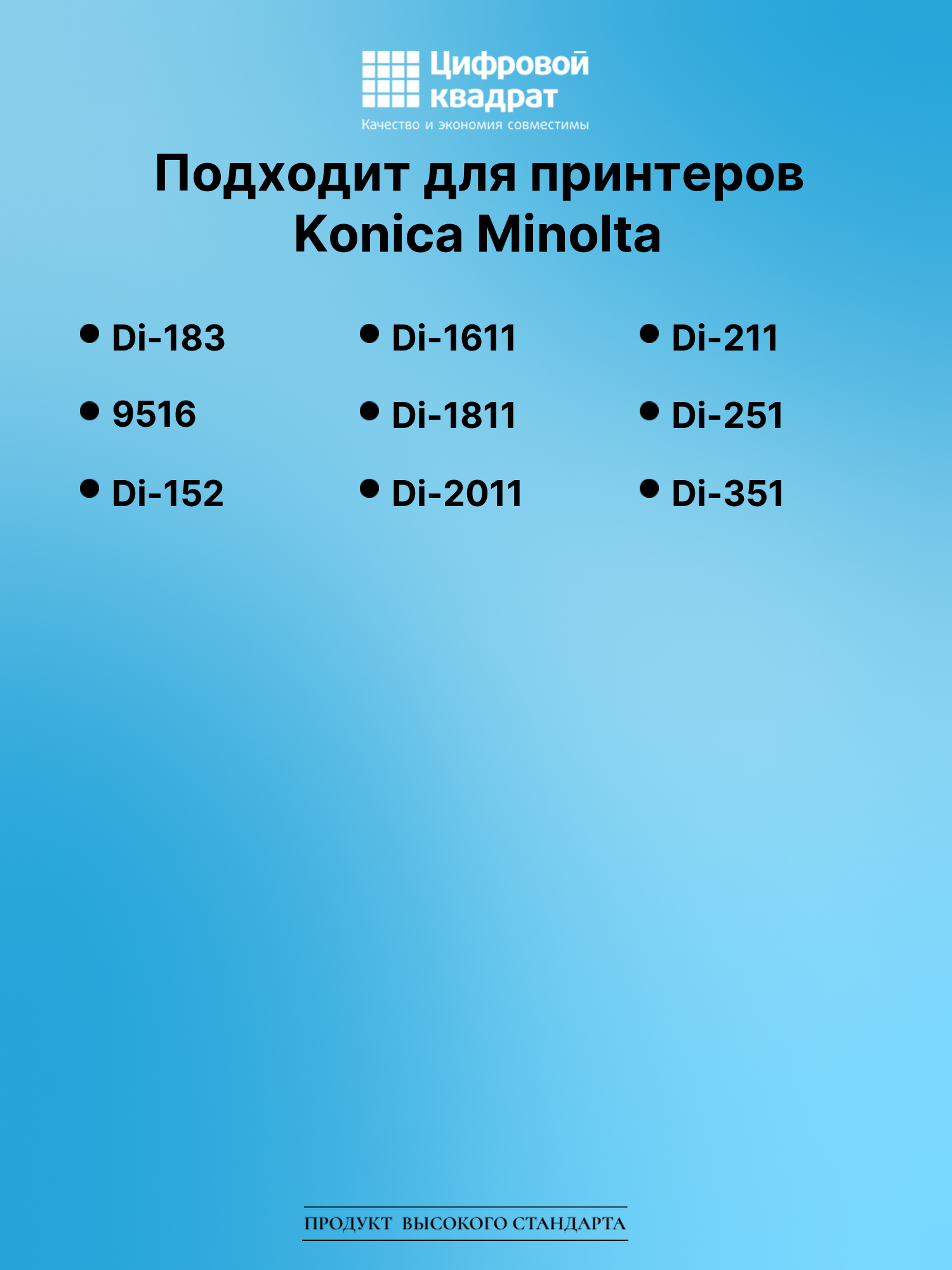 Картридж для Konica Di-183 совместимый 2