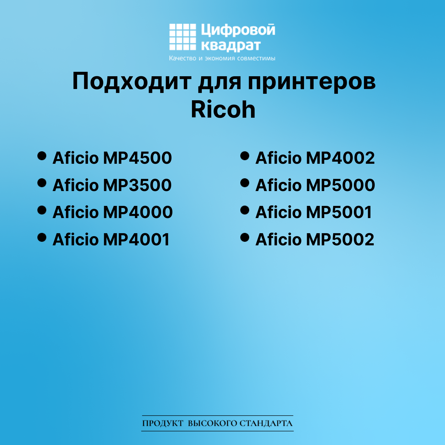 Картридж для Ricoh Aficio MP4500 (MP4500E), MP5000 2