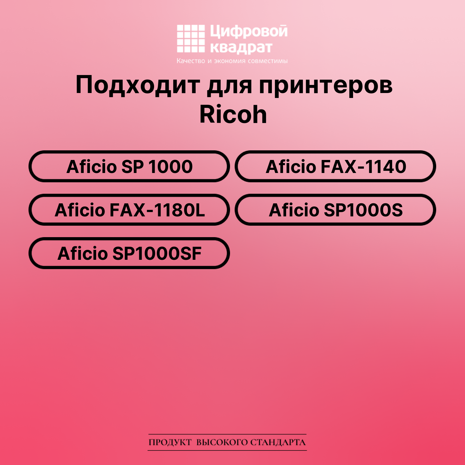 Картридж для Ricoh Aficio SP1000 совместимый 2
