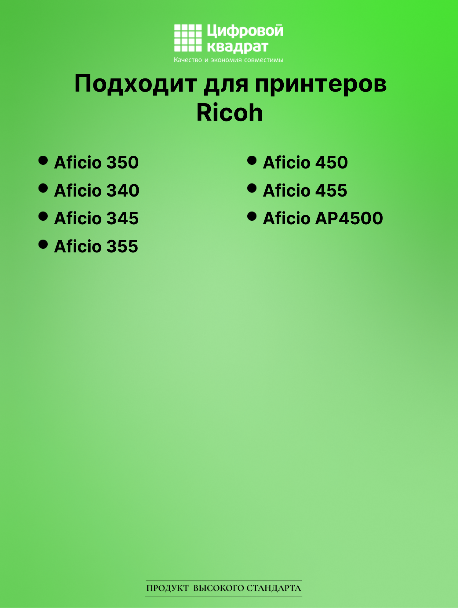 Картридж для Ricoh Aficio 350 совместимый 2