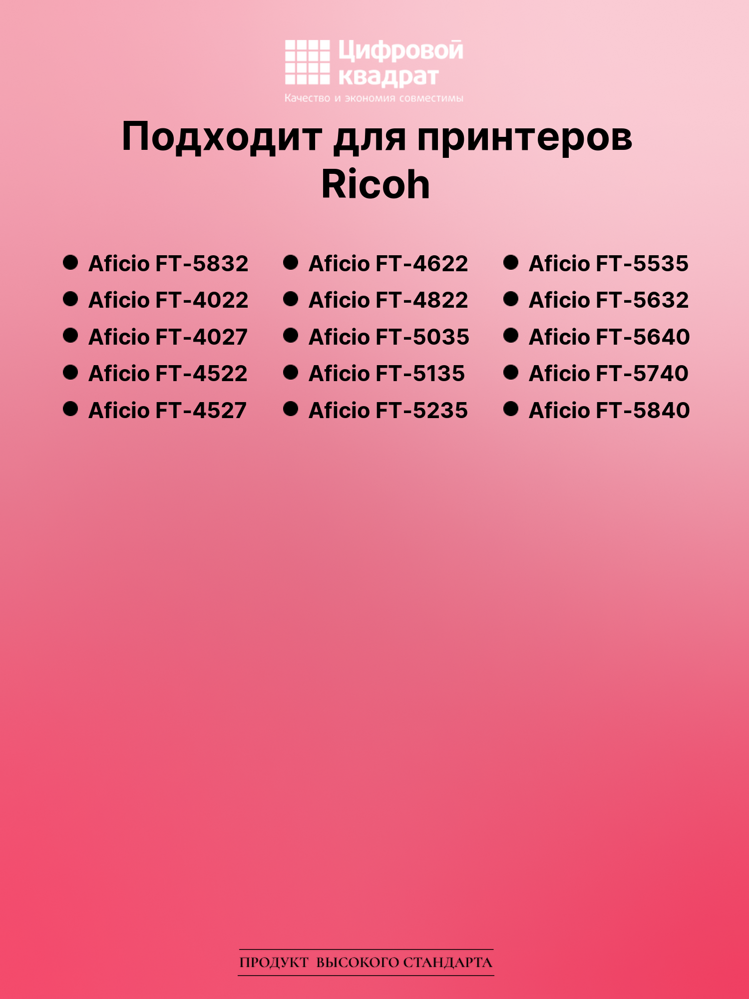 Картридж для Ricoh Aficio FT-5832 (Type 450), FT-5840 2