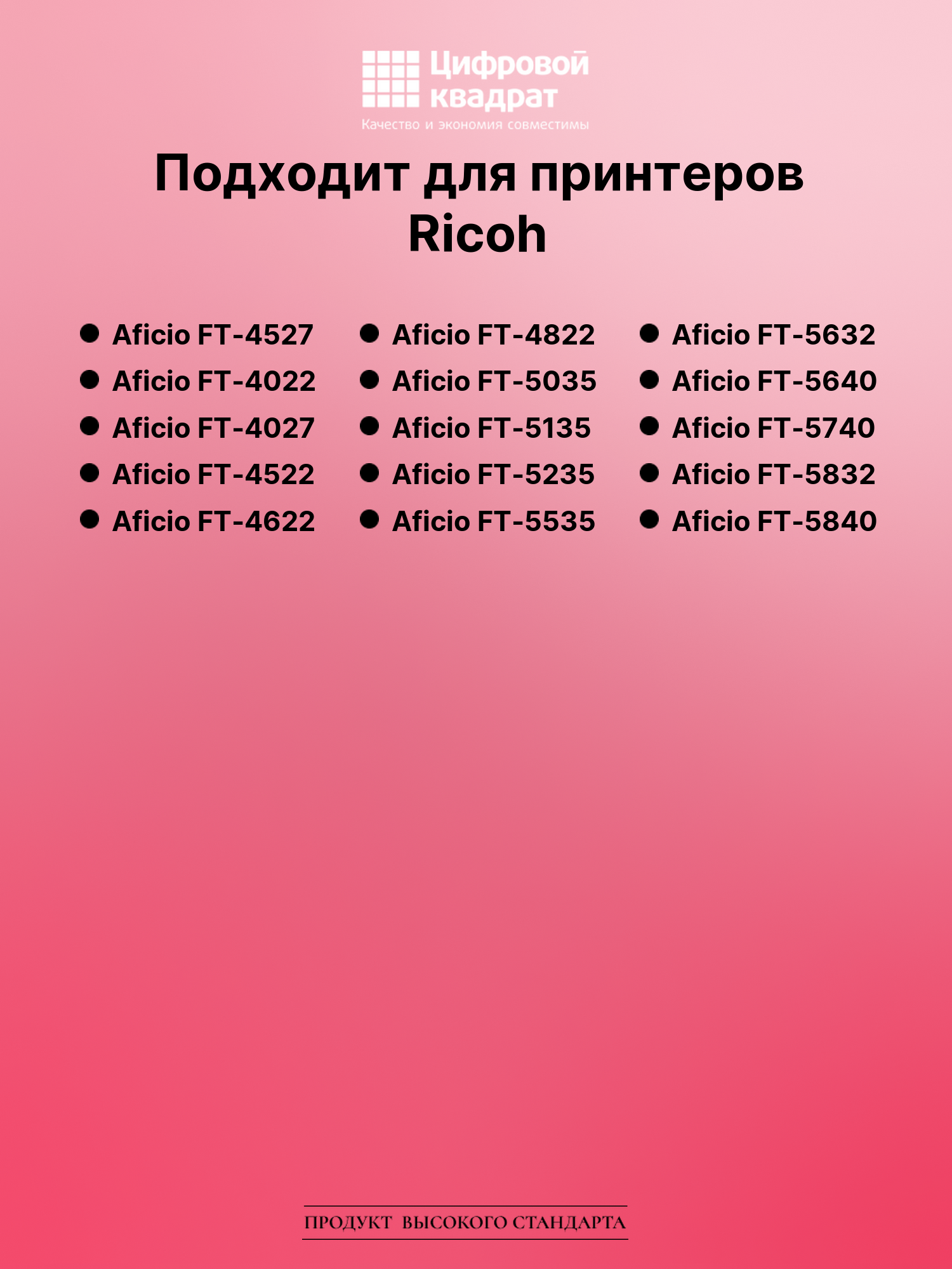 Картридж для Ricoh Aficio FT-4527 (Type 450), FT-4622 2