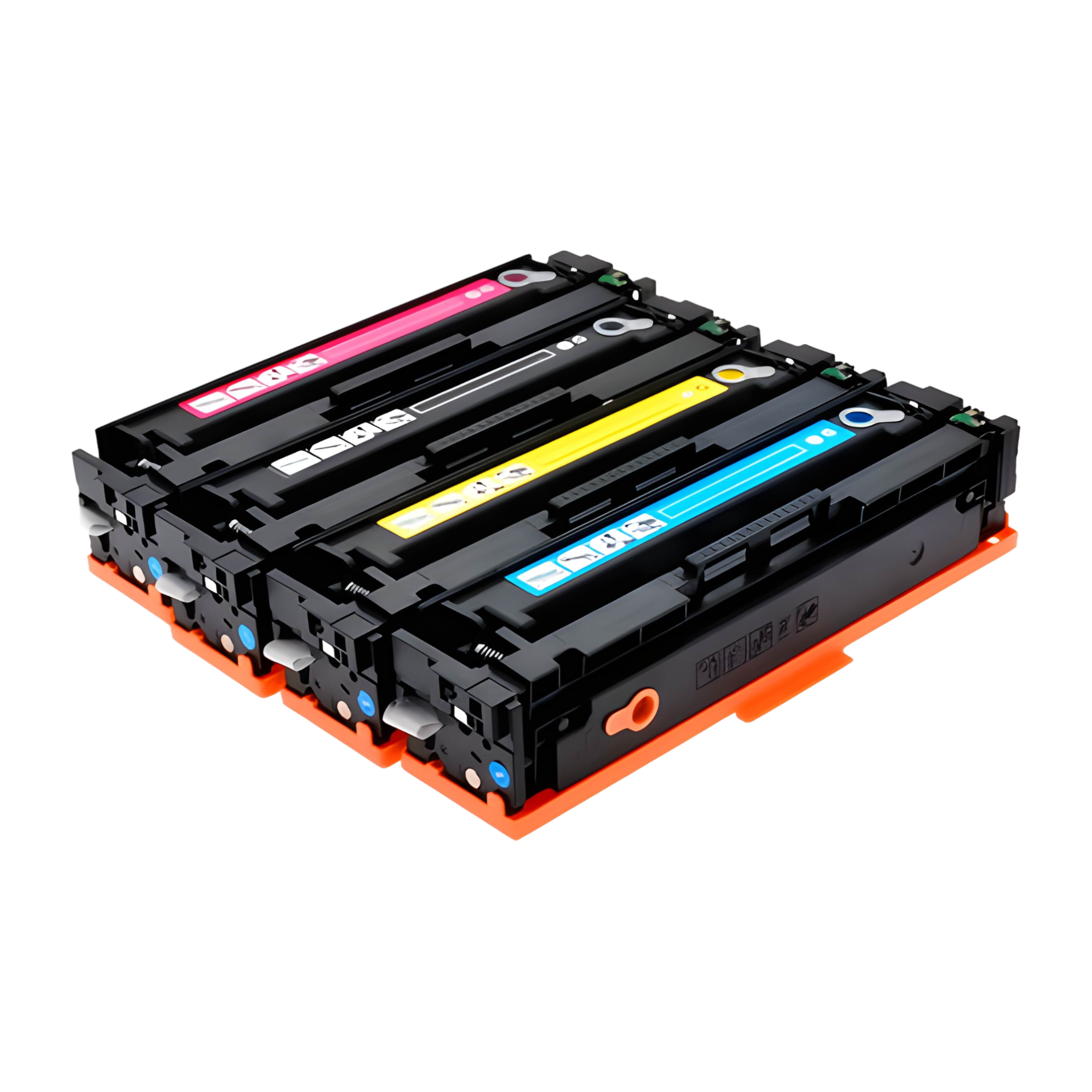 Набор картриджей CF540A-CF543A HP 203A совместимый 1