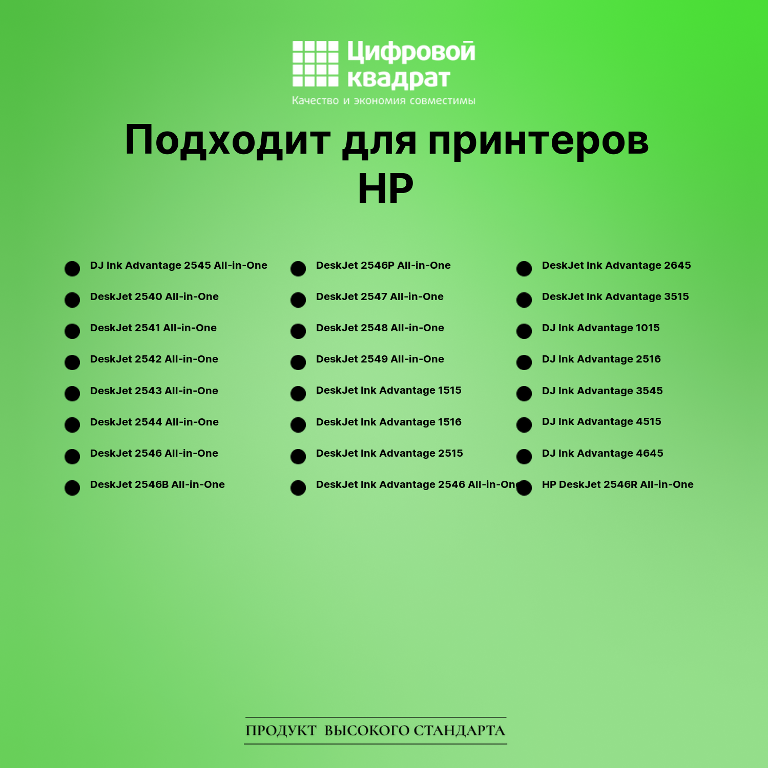 Картридж для HP DJ Ink Advantage 2545 All-in-One (650), 2
