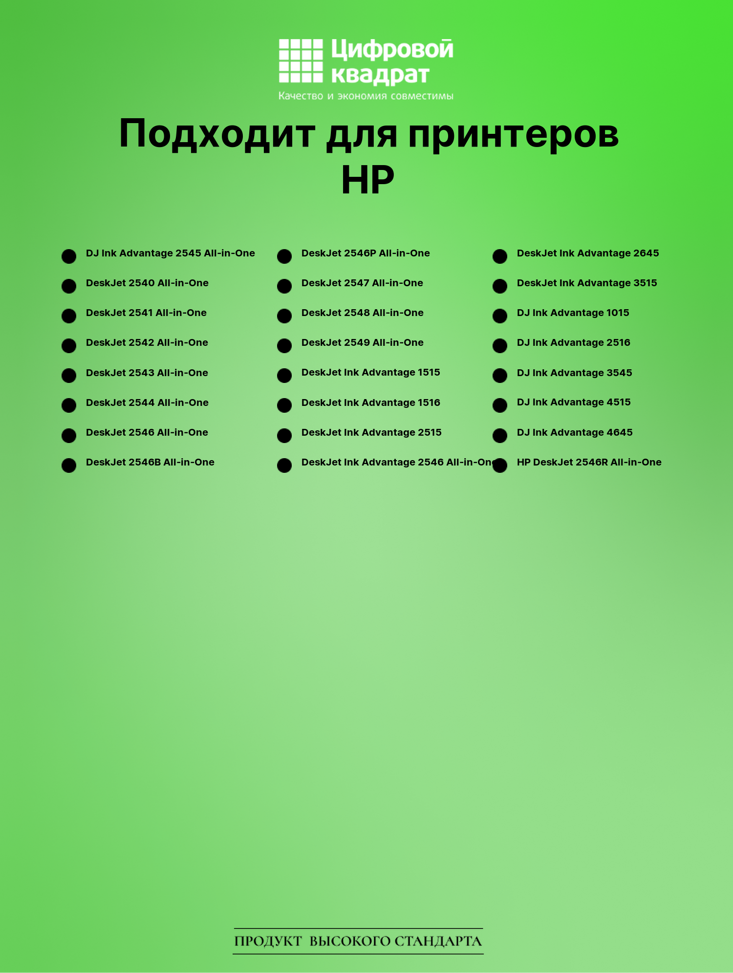 Картридж для HP DJ Ink Advantage 2545 All-in-One (650), 2