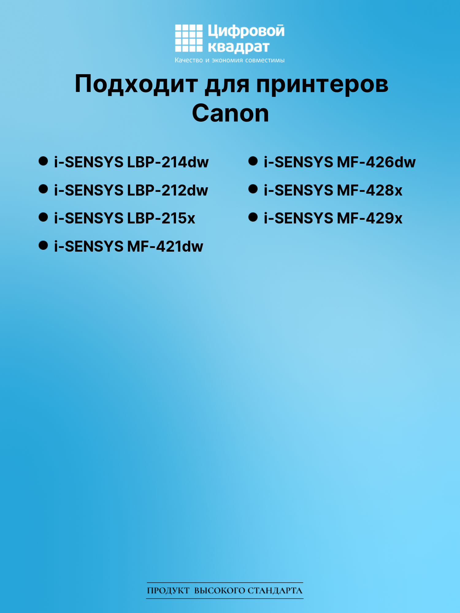 Картридж для Canon i-SENSYS LBP-214dw (052H), MF-428x 2