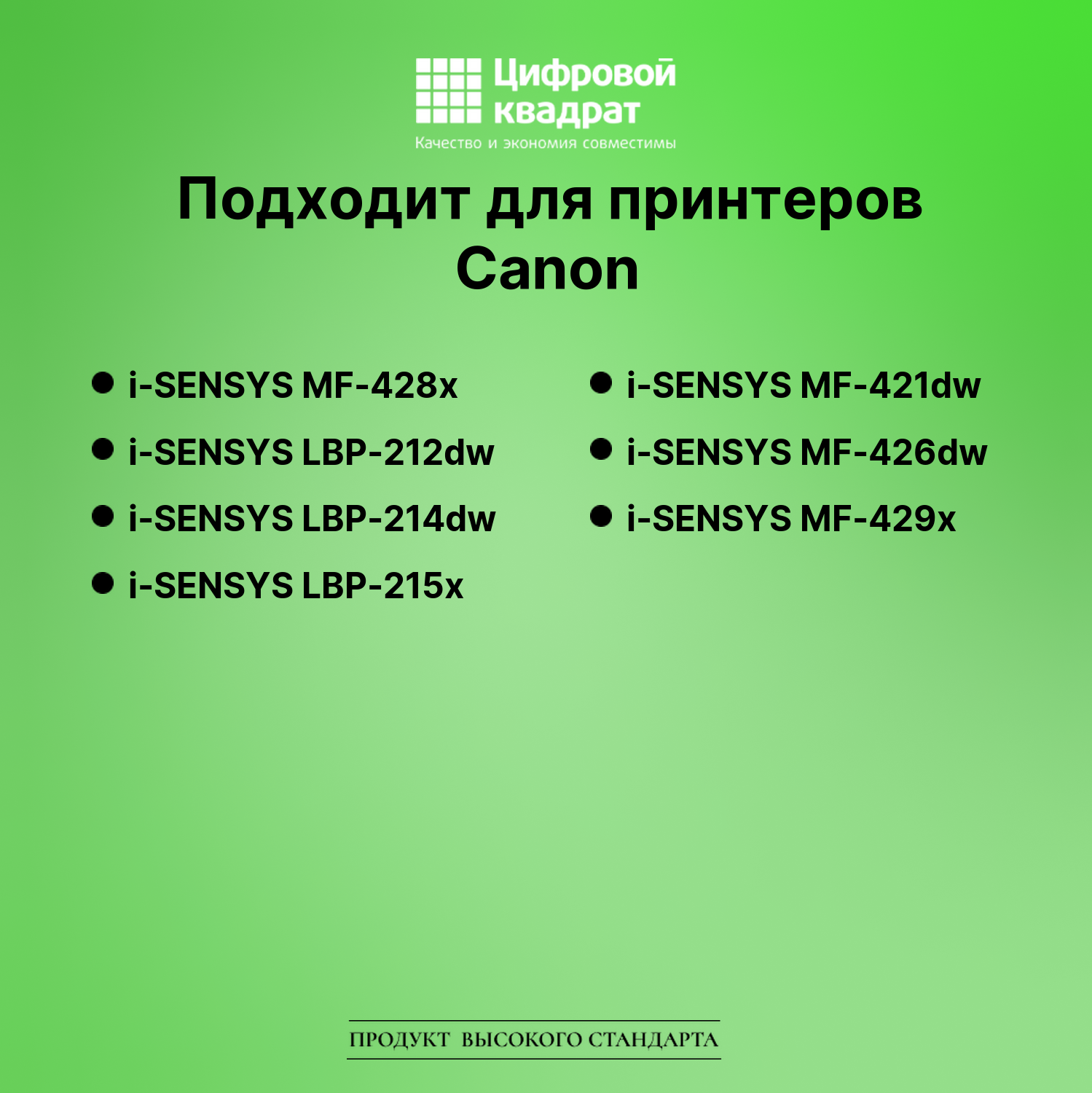 Картридж для Canon i-SENSYS MF-428x (052H), MF-429x 2