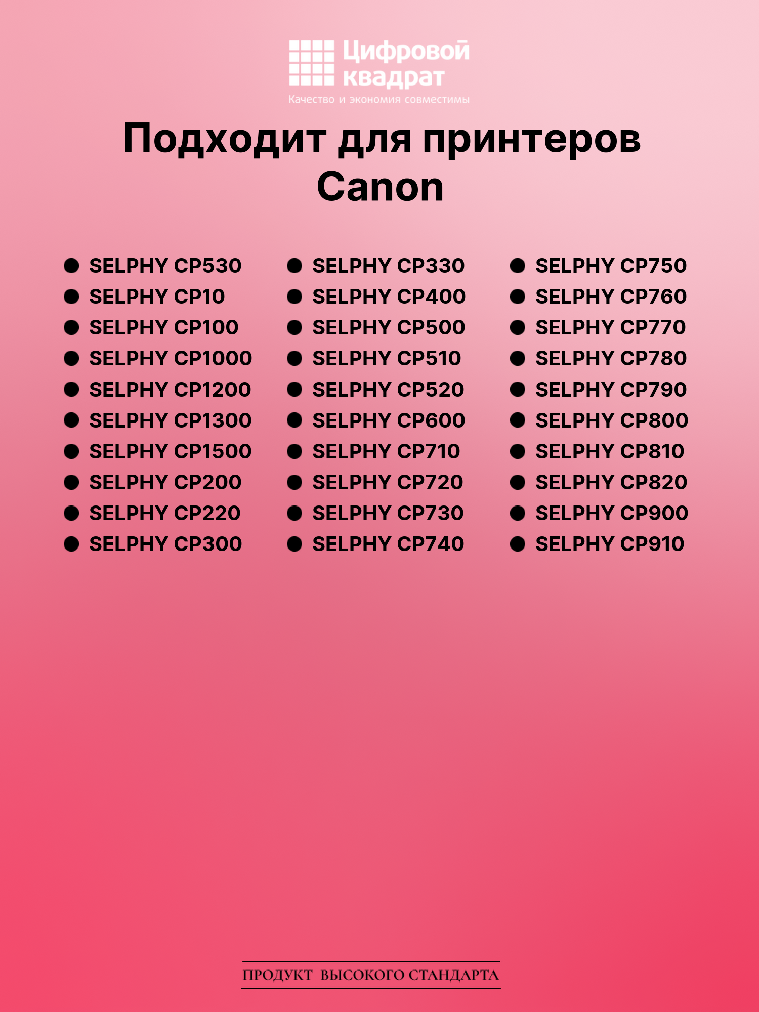 Картридж для Canon SELPHY CP530 (KP-108in), CP1000 2