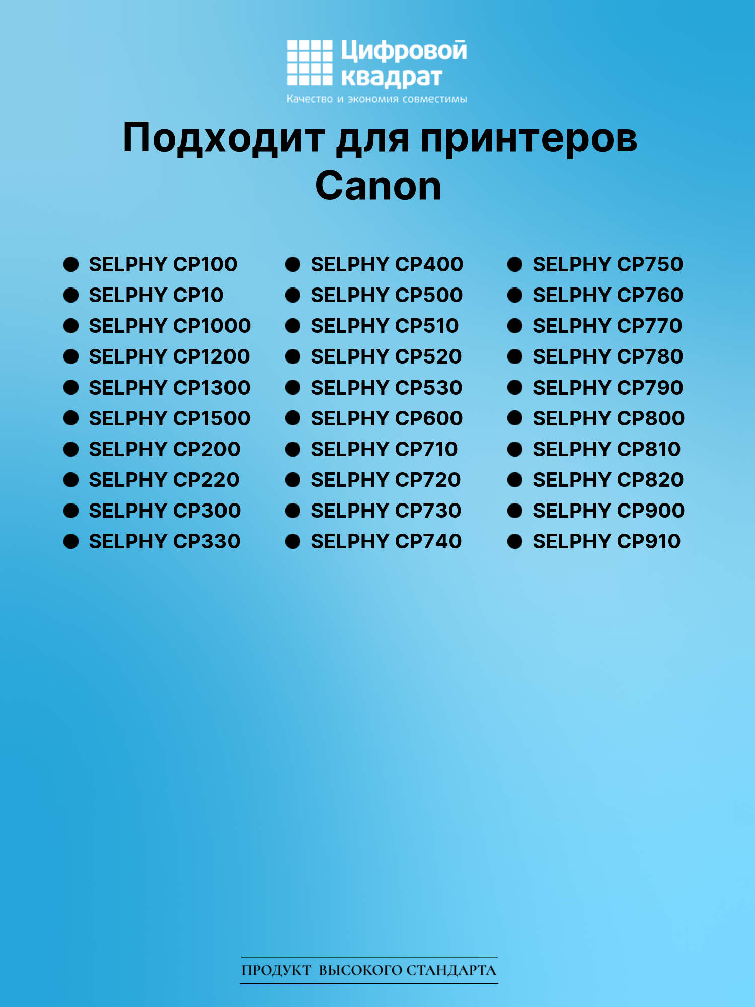 Картридж для Canon SELPHY CP100 (KP-108in), CP1000 2