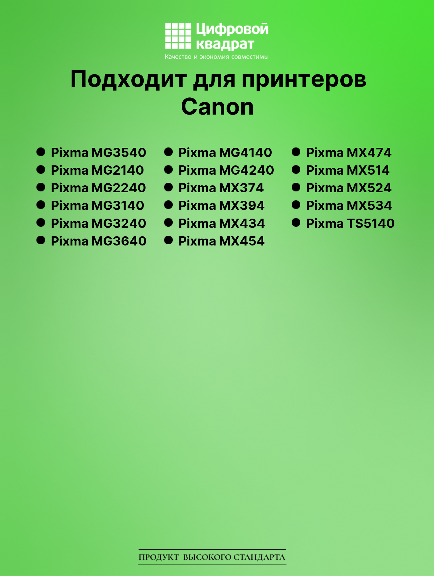 Картридж для Canon Pixma MG3540 совместимый 2