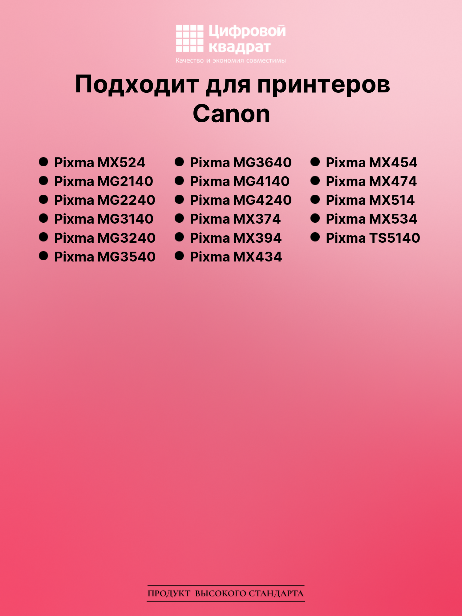 Картридж для Canon Pixma MX524 совместимый 2
