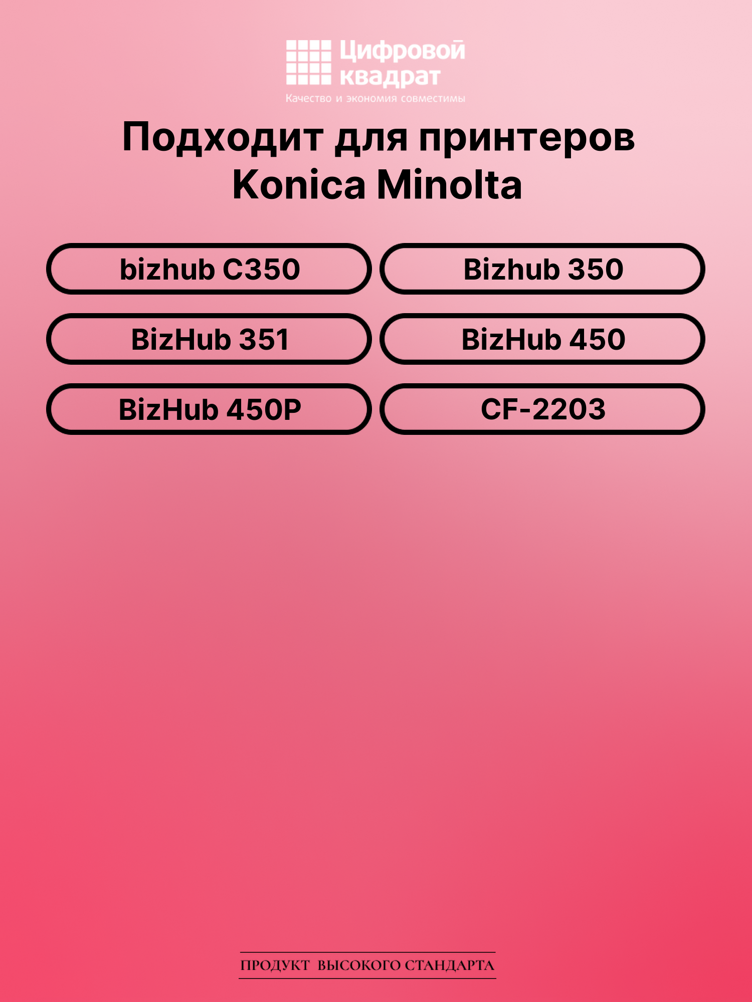 Картридж для Konica BizHub C350 совместимый 2