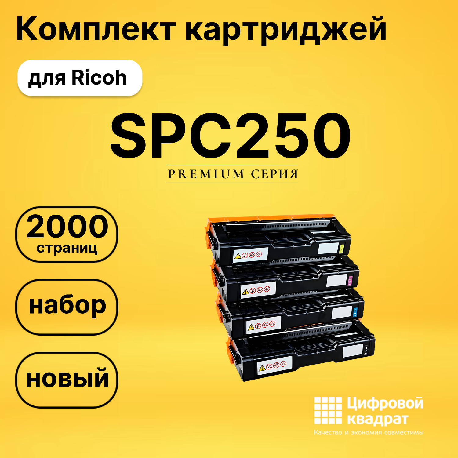Комплект картриджей DS SPC250 Ricoh
