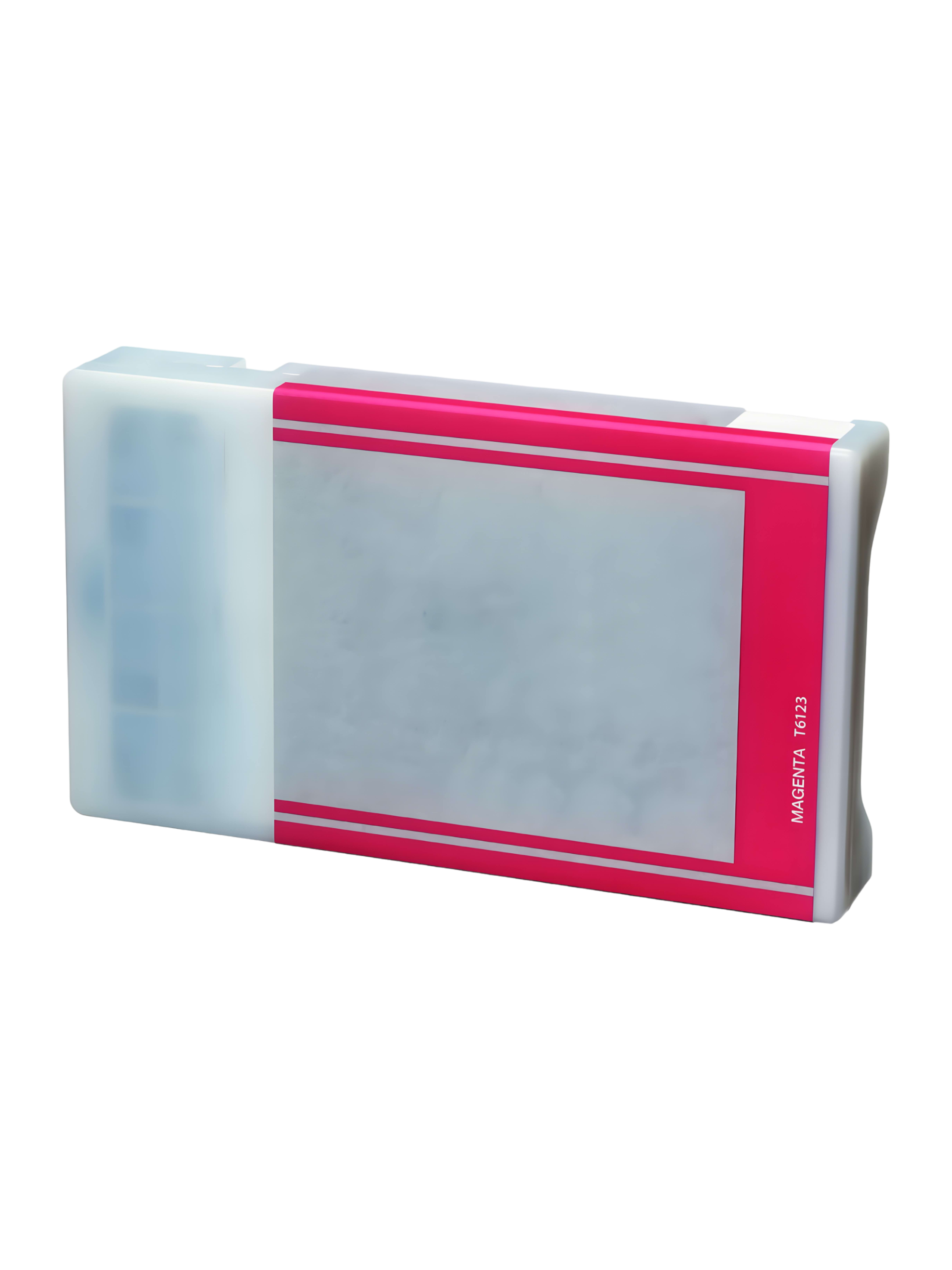 Картридж T6123 Epson пурпурный совместимый 1