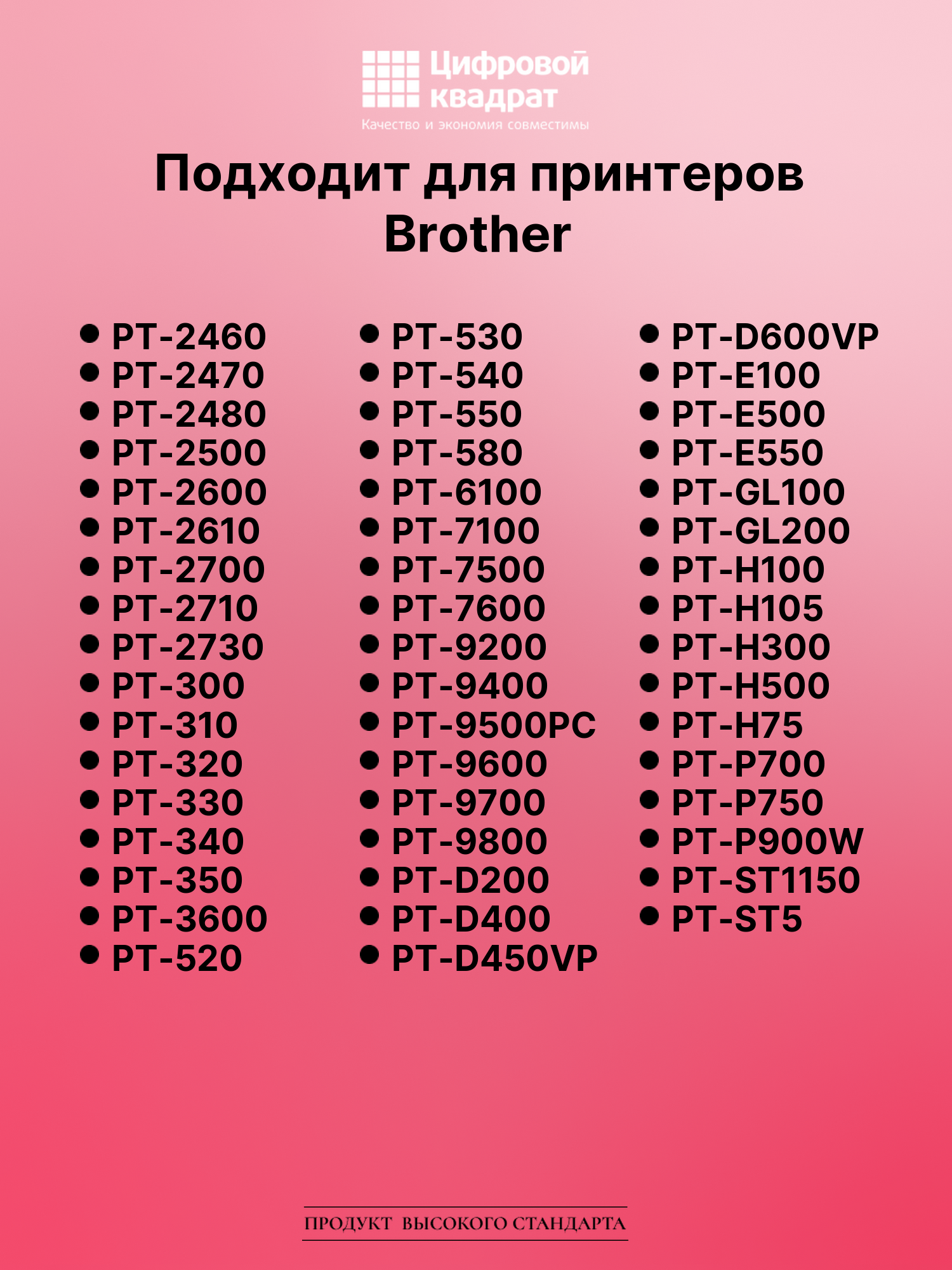 Картридж для Brother PT-E300 (TZe-111), PT-1000, PT-18 3