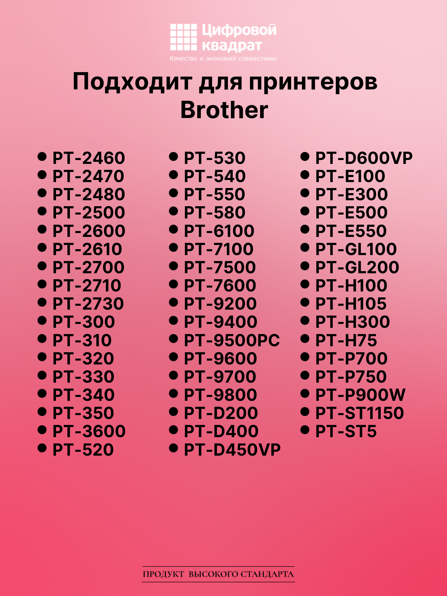 Картридж для Brother PT-H500 (TZe-111), PT-1000, PT-18 3