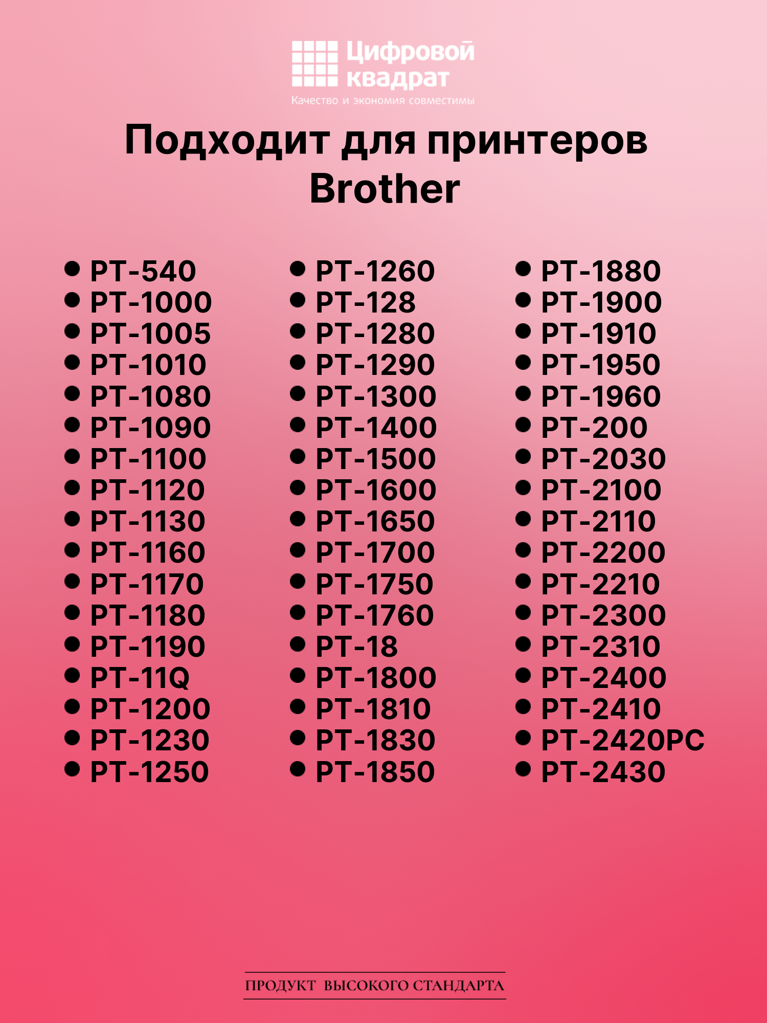 Картридж для Brother PT-540 (TZe-111), PT-1000, PT-11Q 2