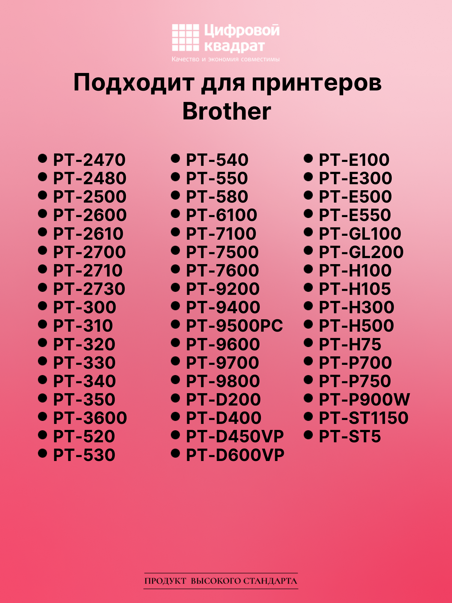 Картридж для Brother PT-1760 (TZe-111), PT-1000, PT-18 3